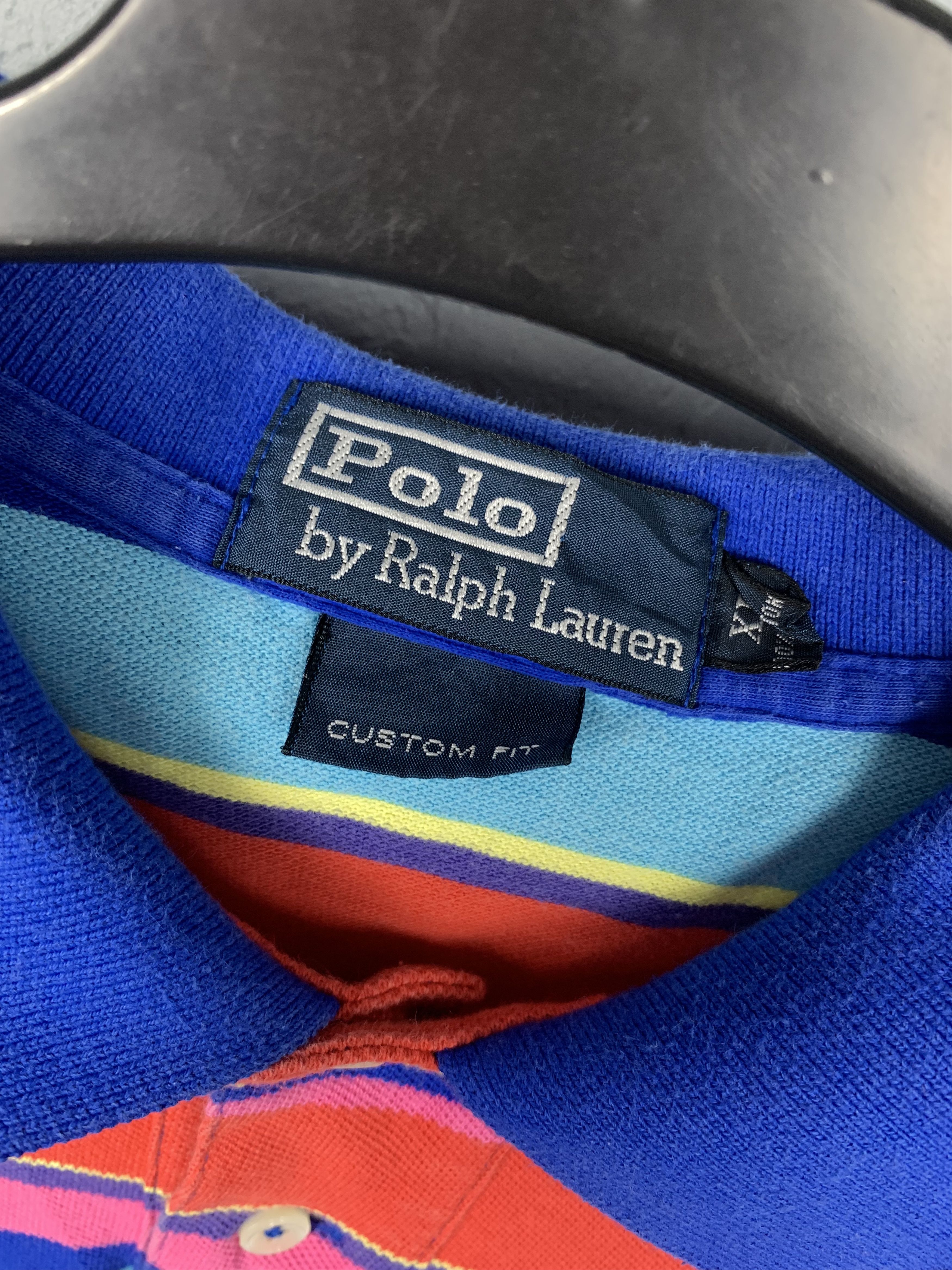Polo Ralph Lauren × Ralph Lauren × Vintage Polo Ralph Lauren Vintage Mens Polo Shirt Size US XL / EU 56 / 4 - 3 Thumbnail
