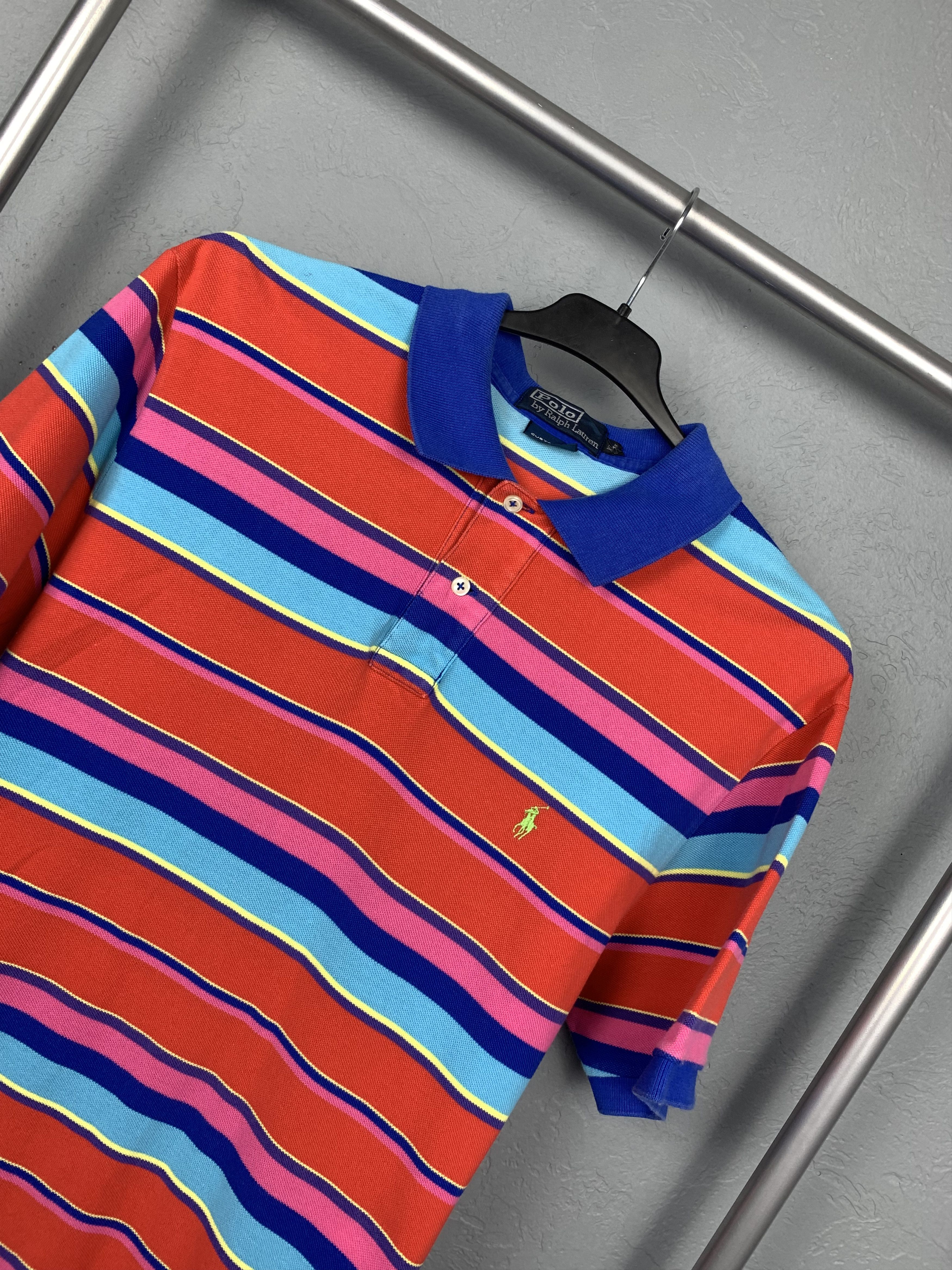 Polo Ralph Lauren × Ralph Lauren × Vintage Polo Ralph Lauren Vintage Mens Polo Shirt Size US XL / EU 56 / 4 - 2 Thumbnail