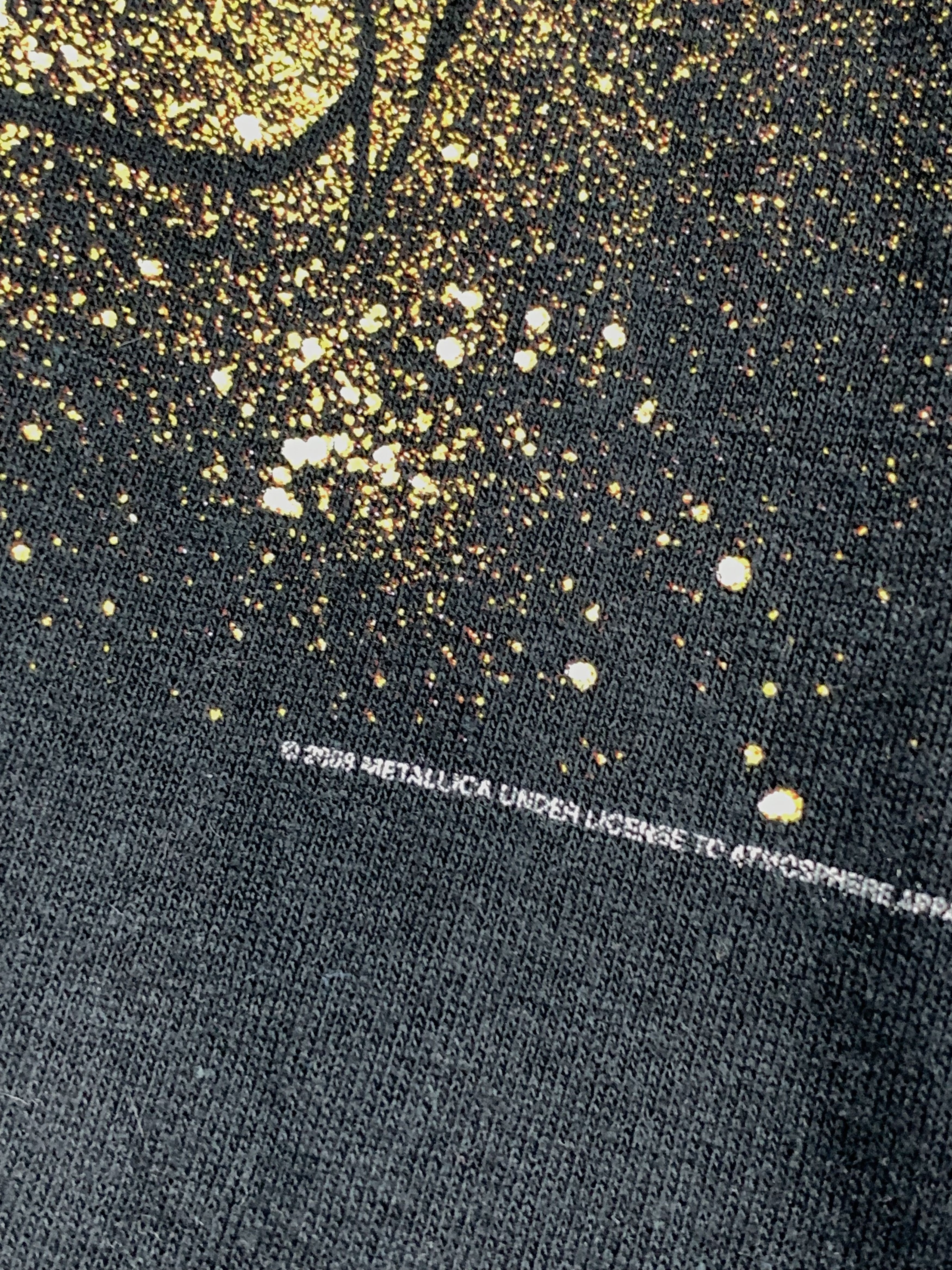 Band Tees × Metallica Metallica Vintage 2008 Mens Rock Band T-Shirt Tee Size US M / EU 48-50 / 2 - 3 Thumbnail