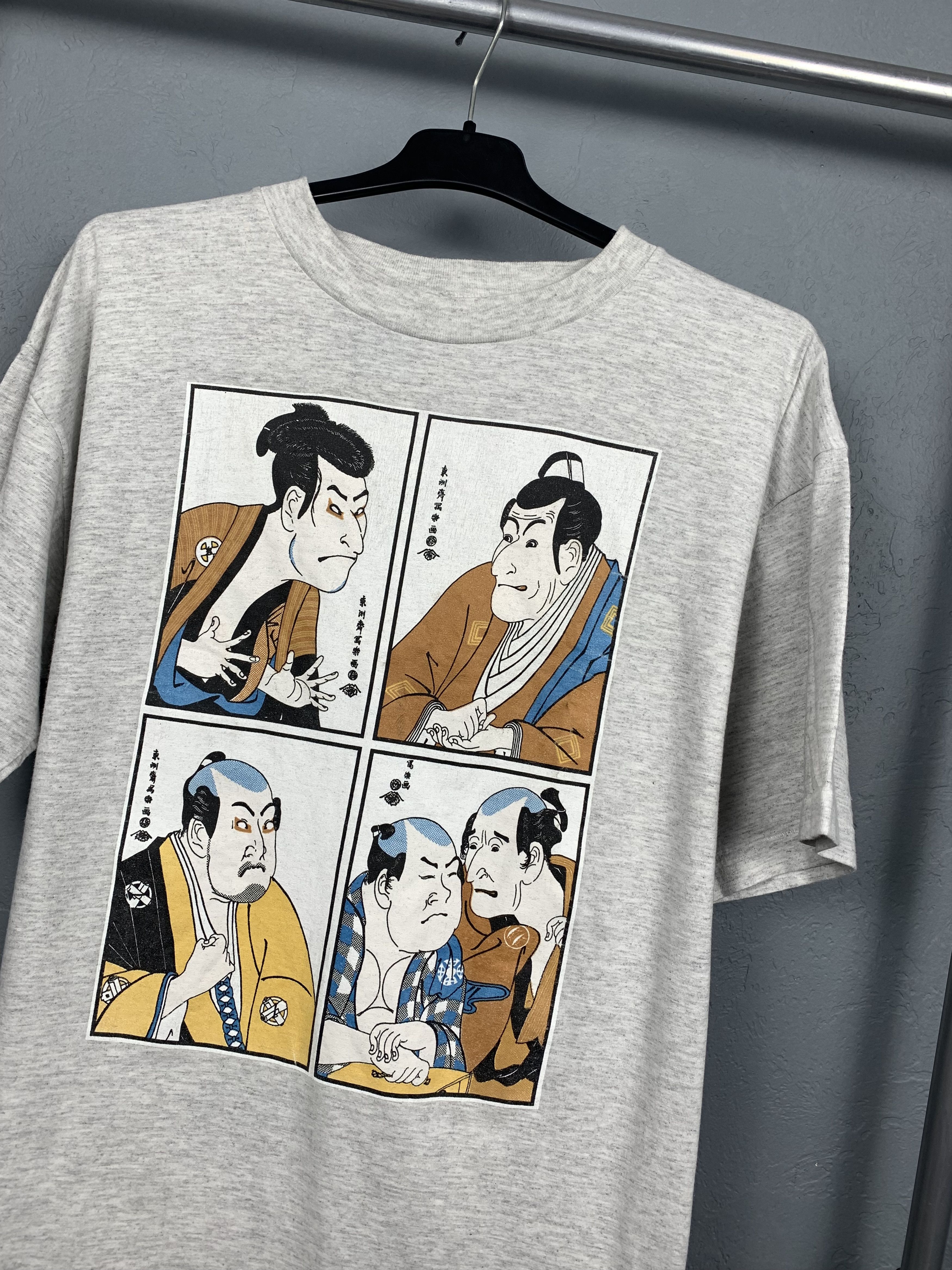 Japanese Brand × Vintage Vintage Japanese Style T-Shirt Tee Size US L / EU 52-54 / 3 - 2 Thumbnail
