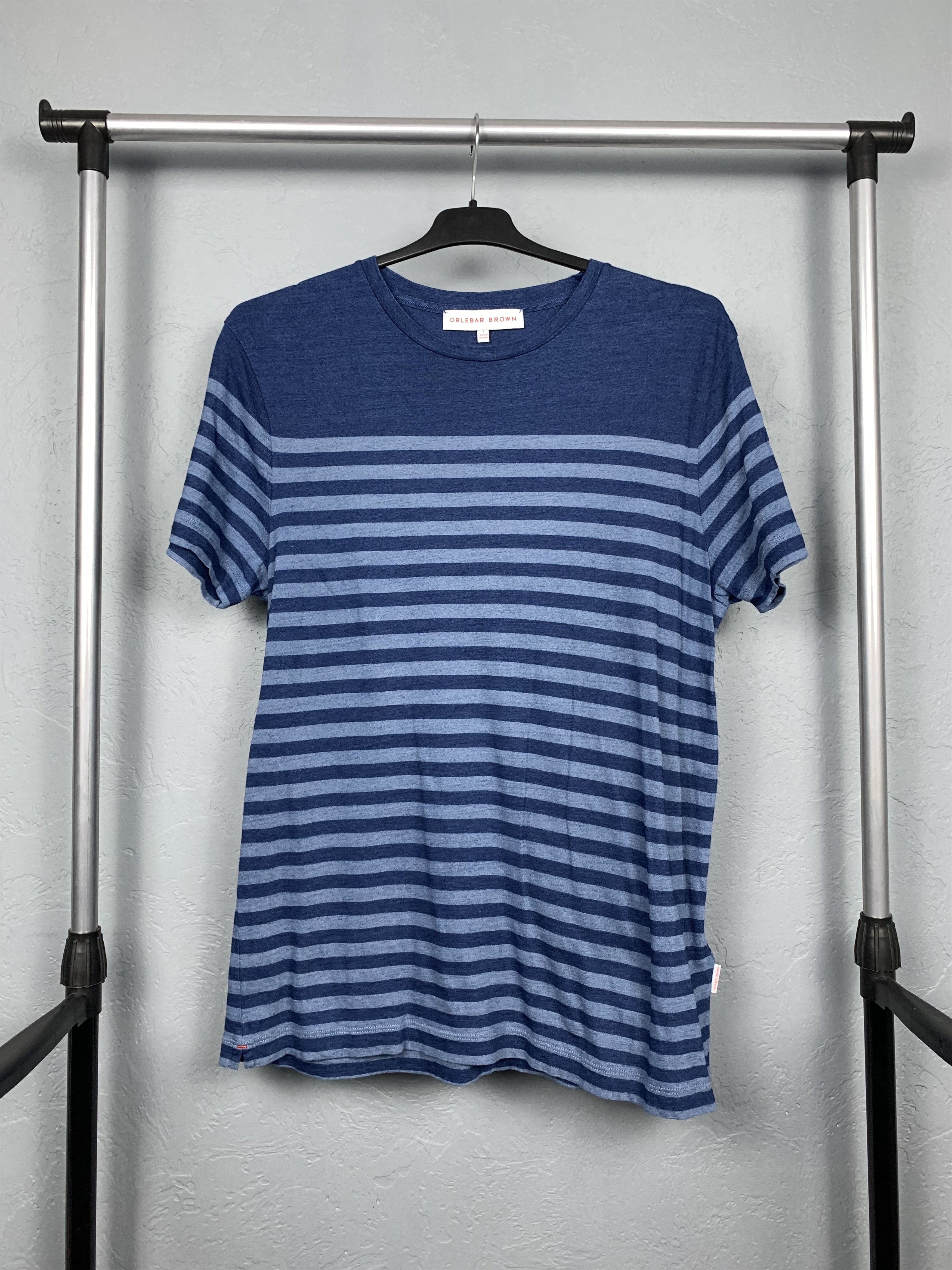 Orlebar Brown Orlebar Brown Vintage Mens Crew Neck T-Shirt Tee Size US S / EU 44-46 / 1 - 1 Thumbnail