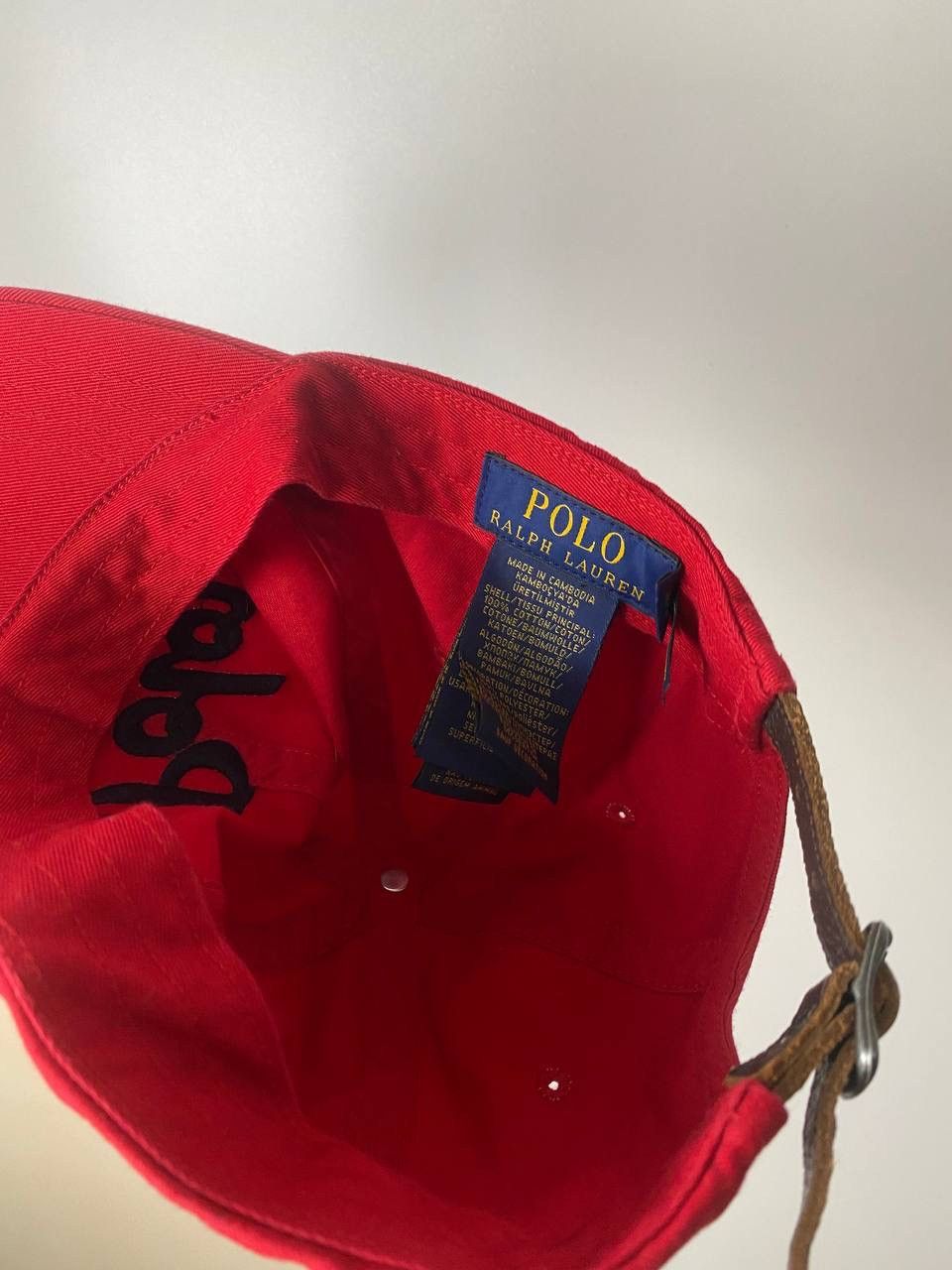 Vintage Polo Ralph Lauren luxury cap size OS Size ONE SIZE - 4 Thumbnail