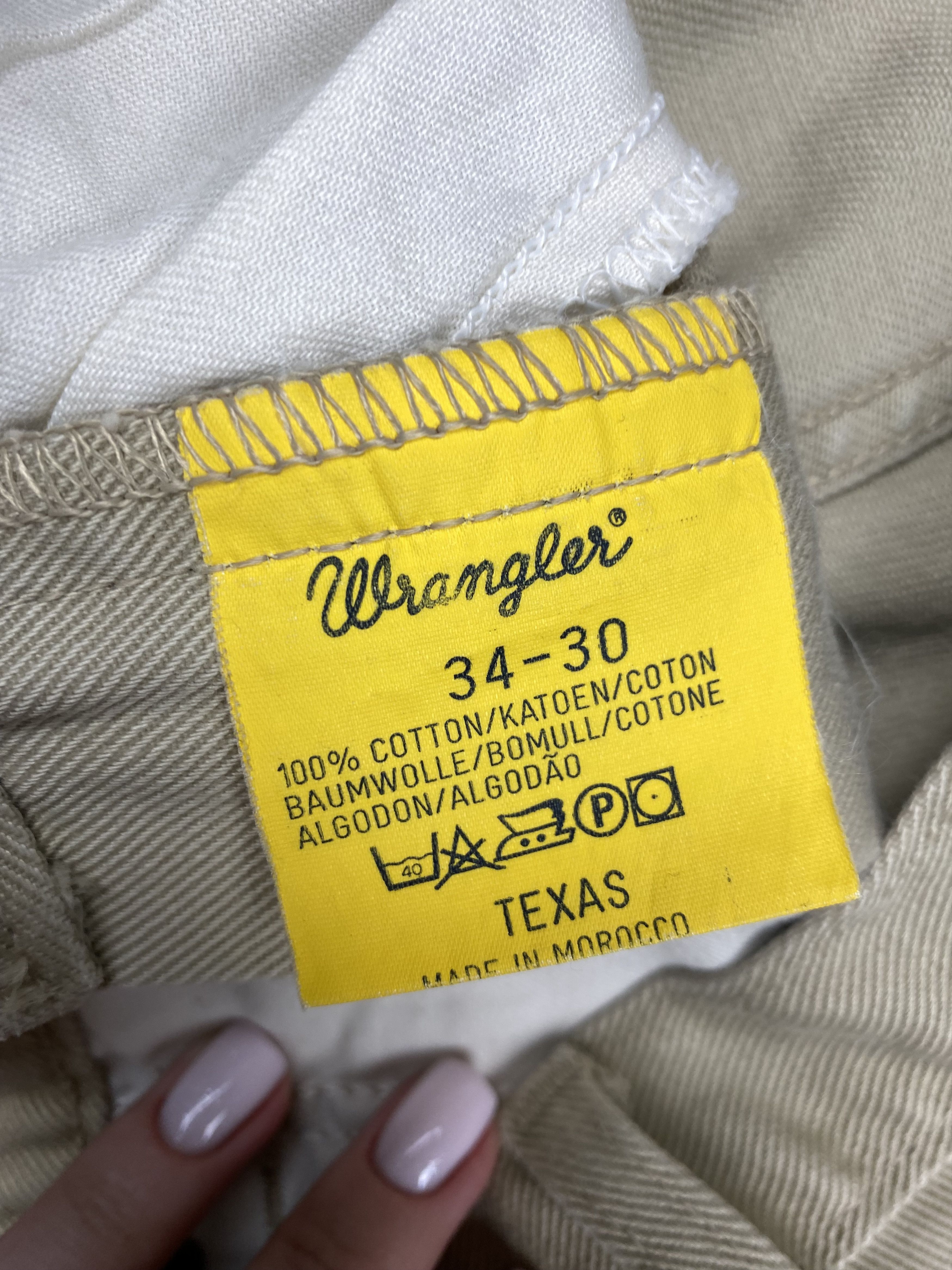 Vintage NEW! Wrangler Vintage Mens Denim Pants Jeans Size US 34 / EU 50 - 6 Thumbnail