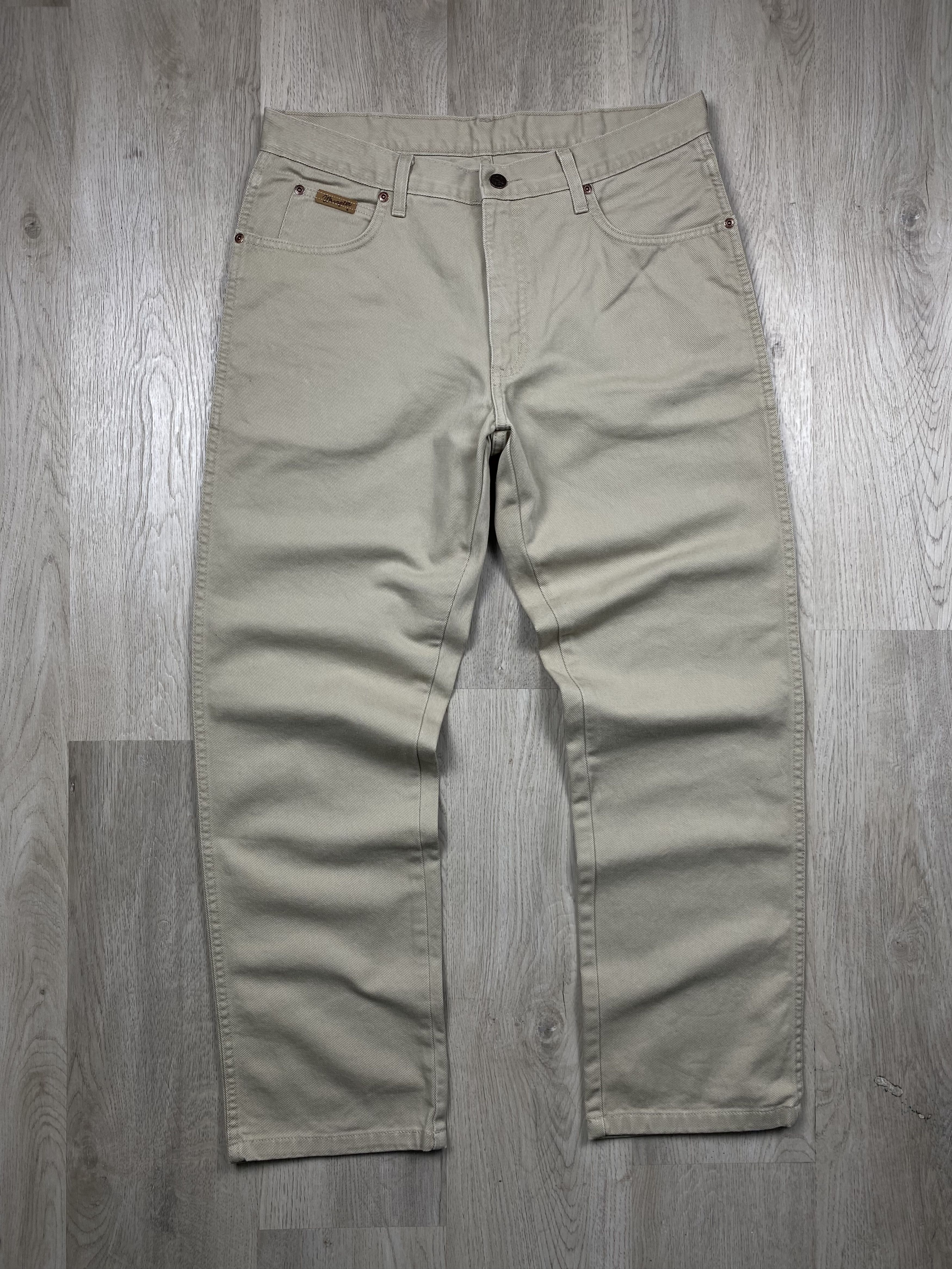 Vintage NEW! Wrangler Vintage Mens Denim Pants Jeans Size US 34 / EU 50 - 3 Thumbnail