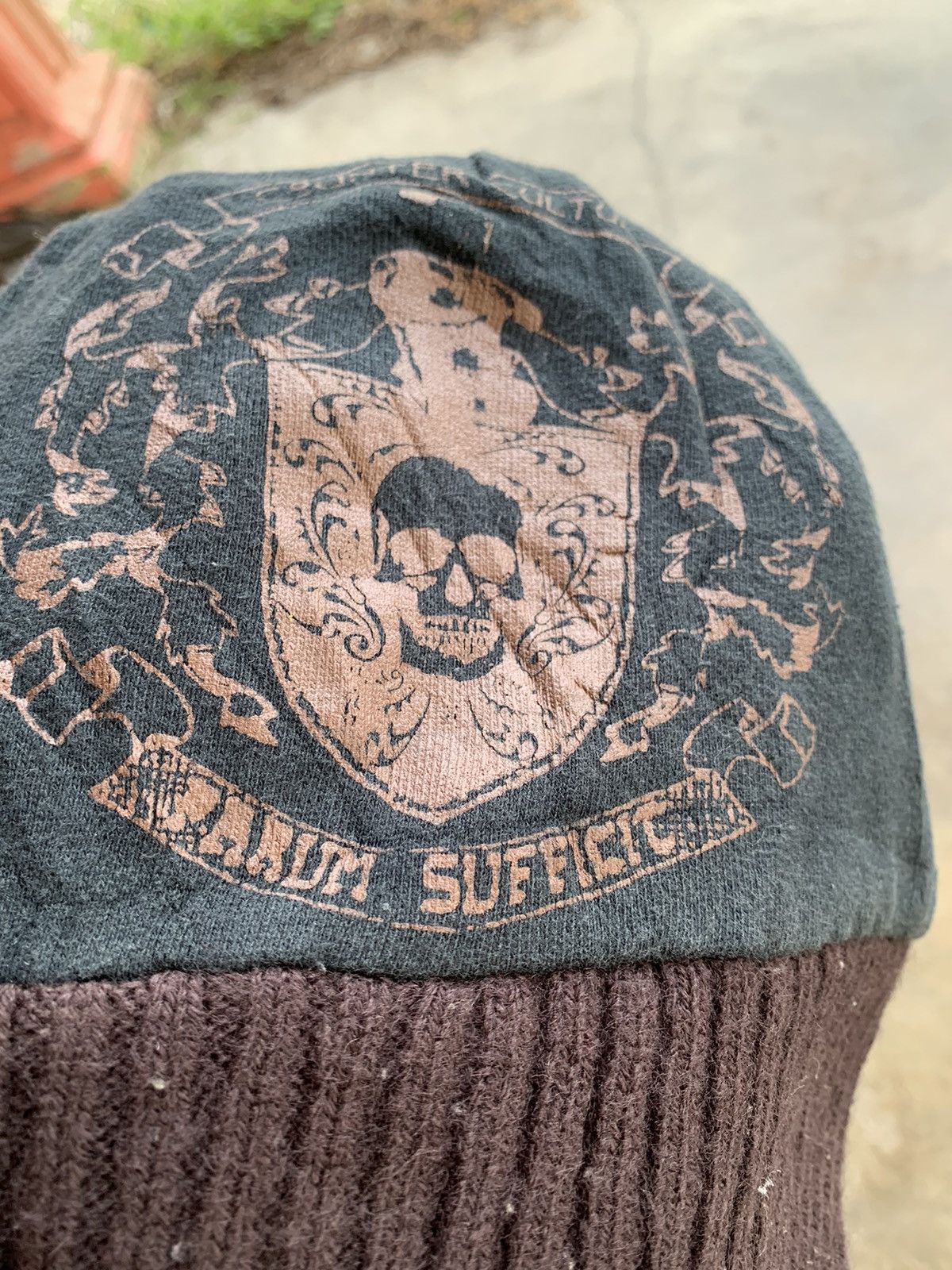 Japanese Brand Steals! Counter Culture Skull Punks Beanie Hat Size ONE SIZE - 4 Thumbnail