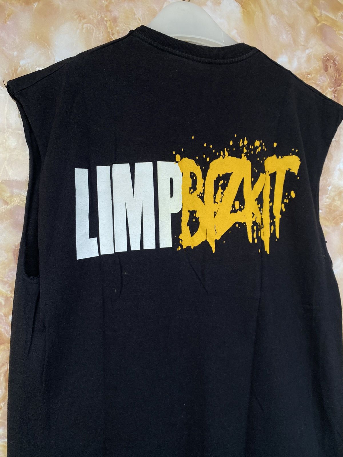 Band Tees Y2K Limp Bizkit i hate black sleeveless tank top tee print Size US L / EU 52-54 / 3 - 6 Thumbnail