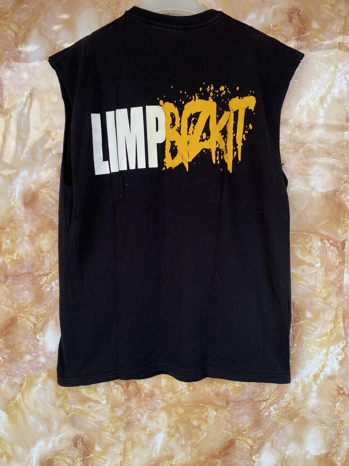 Band Tees Y2K Limp Bizkit i hate black sleeveless tank top tee print Size US L / EU 52-54 / 3 - 5 Thumbnail