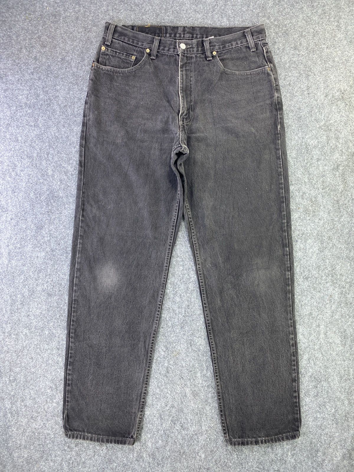 Levi's 90s Vintage Levi's 550 Black Jeans - J763 Size US 36 / EU 52 - 1 Thumbnail