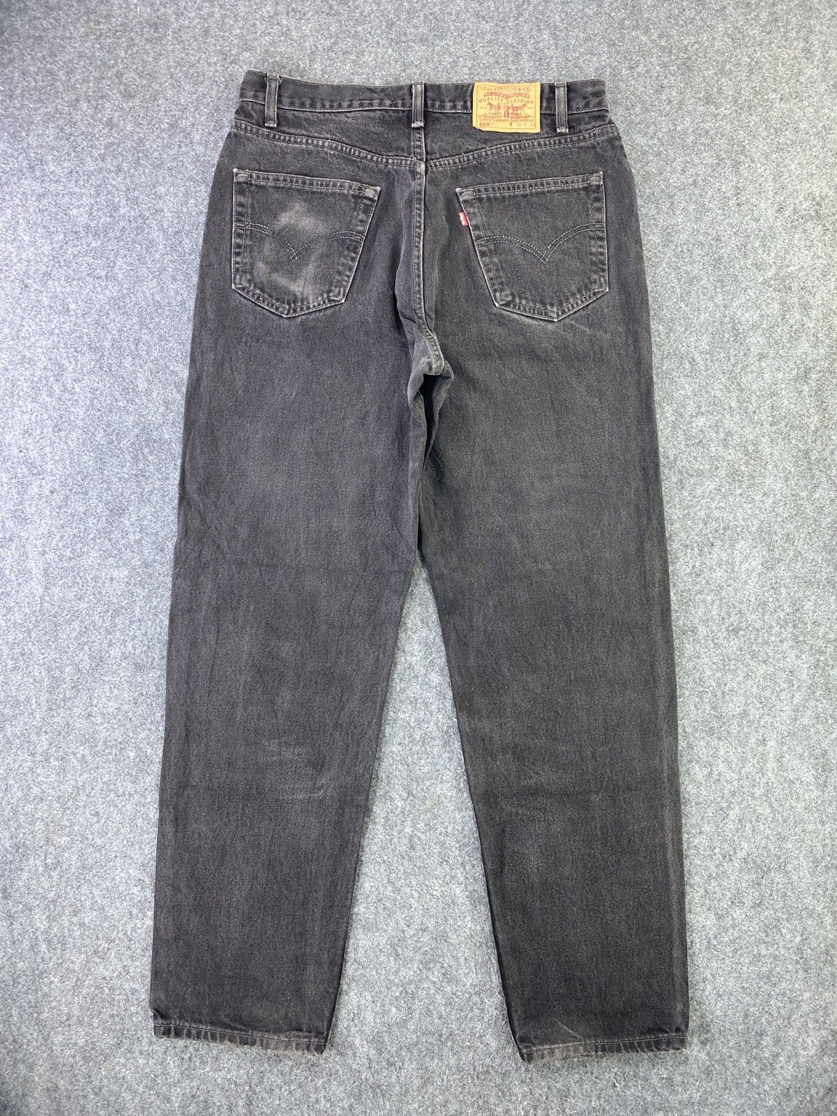 Levi's 90s Vintage Levi's 550 Black Jeans - J763 Size US 36 / EU 52 - 2 Thumbnail