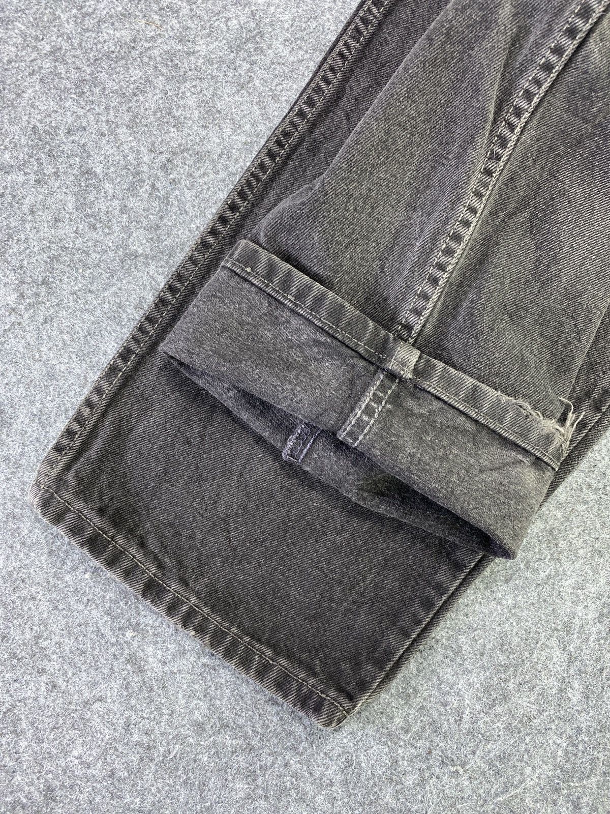 Levi's 90s Vintage Levi's 550 Black Jeans - J763 Size US 36 / EU 52 - 7 Thumbnail