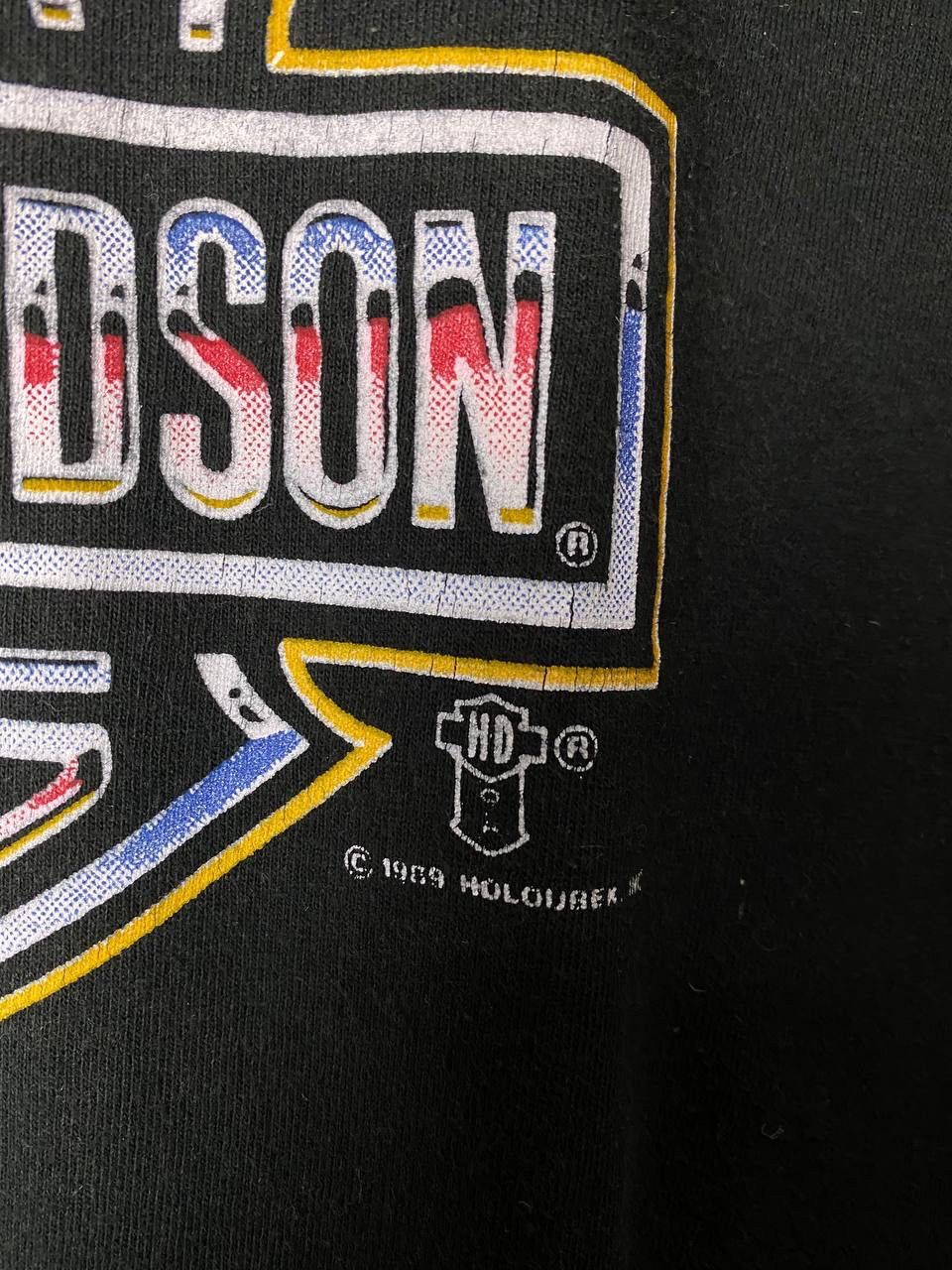Vintage Harley Davidson 1989 vintage t-shirt size XL Size US XL / EU 56 / 4 - 4 Thumbnail