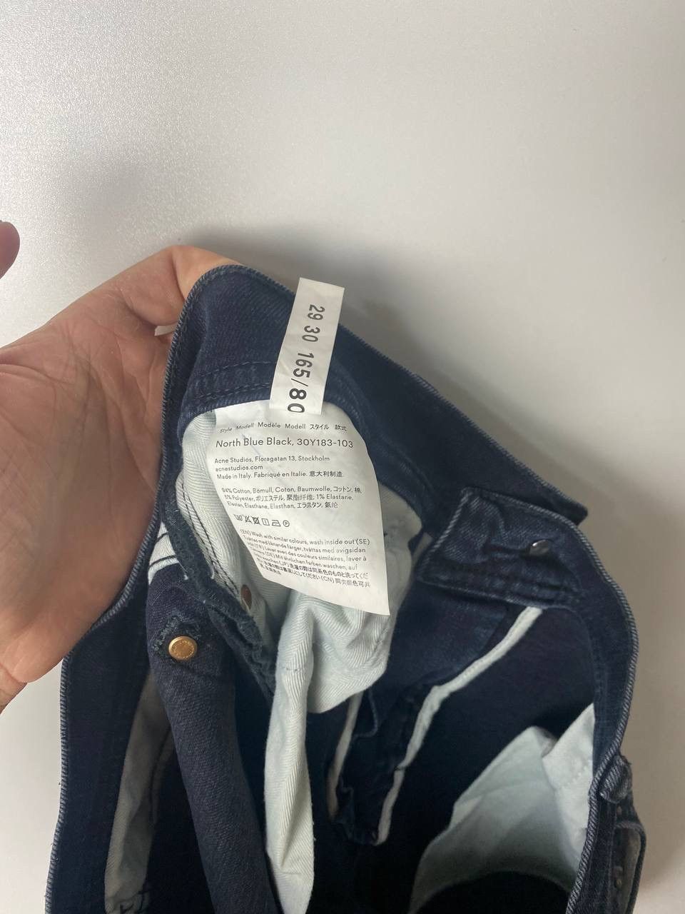 Acne Studios Acne Studios Bia Konst luxury denim pants size 28/30 Size US 28 / EU 44 - 4 Thumbnail