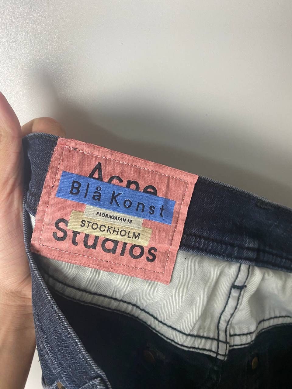 Acne Studios Acne Studios Bia Konst luxury denim pants size 28/30 Size US 28 / EU 44 - 3 Thumbnail