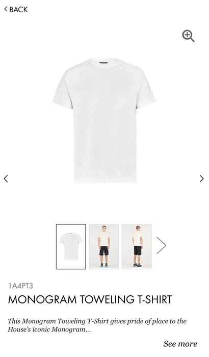 Louis Vuitton 1AATUV Signature 3D Pocket Monogram Tshirt