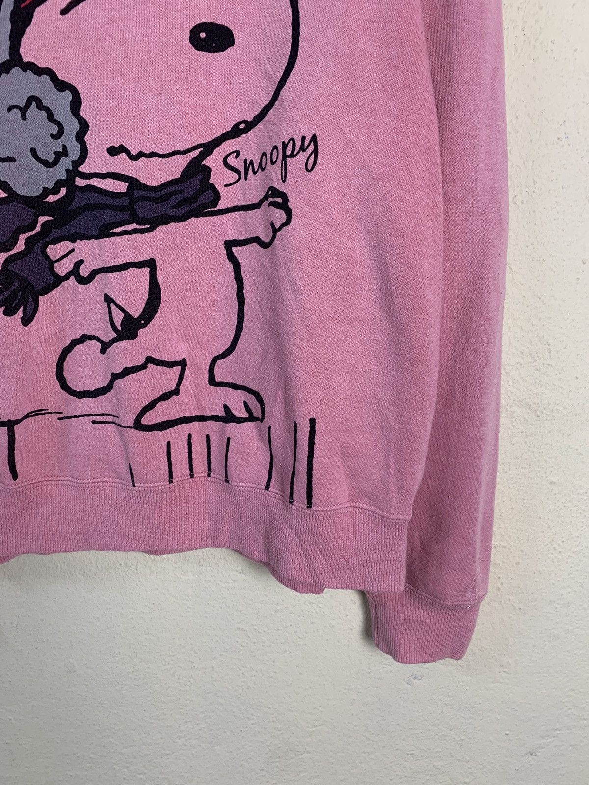 Peanuts Peanuts Snoopy Pink Sweatshirt Size US M / EU 48-50 / 2 - 2 Thumbnail