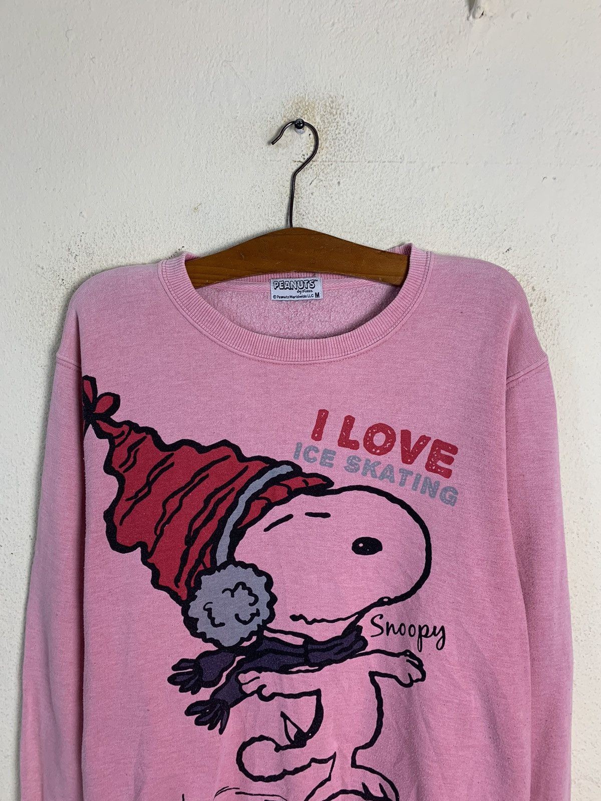 Peanuts Peanuts Snoopy Pink Sweatshirt Size US M / EU 48-50 / 2 - 4 Thumbnail