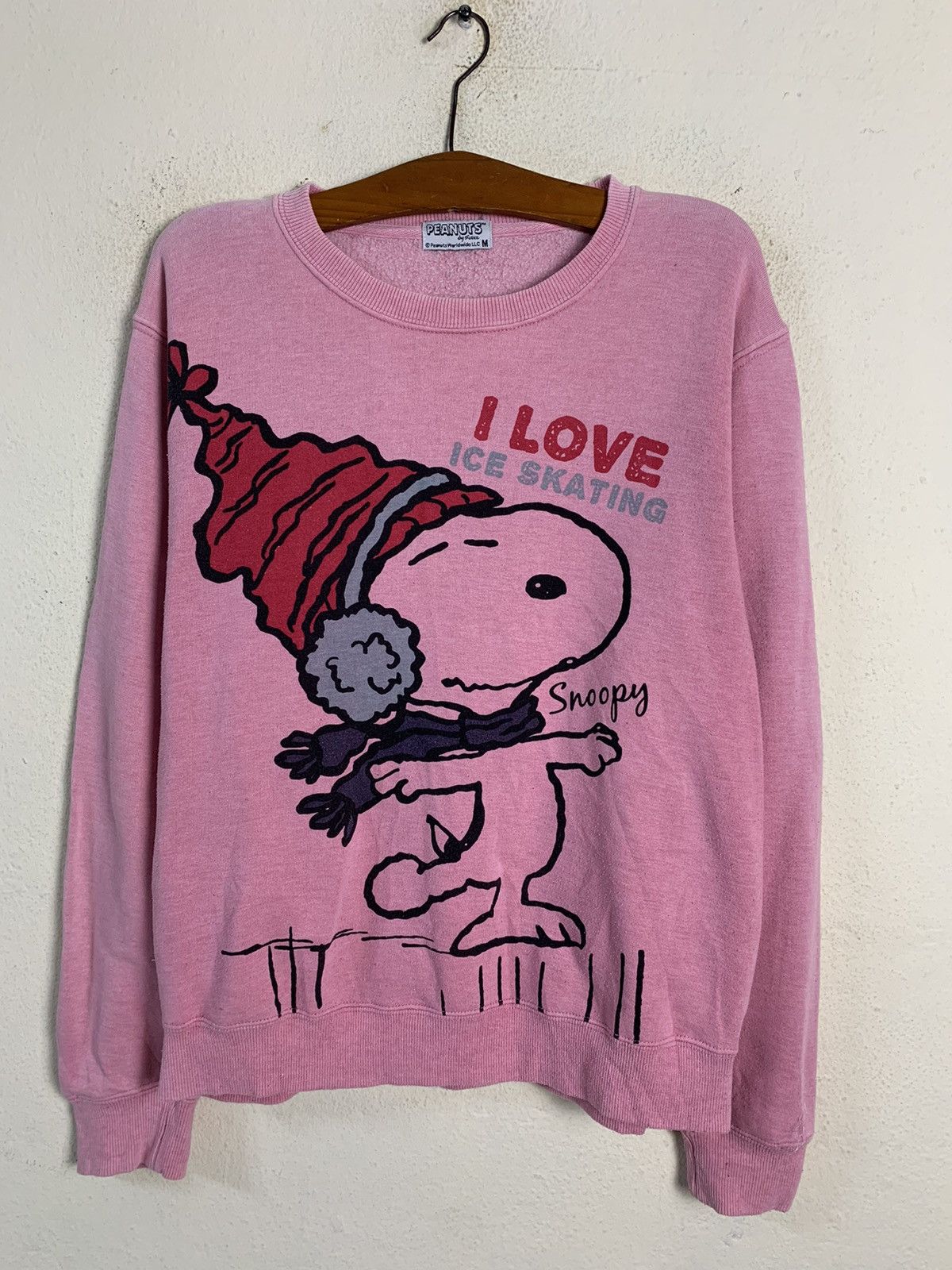 Peanuts Peanuts Snoopy Pink Sweatshirt Size US M / EU 48-50 / 2 - 1 Thumbnail