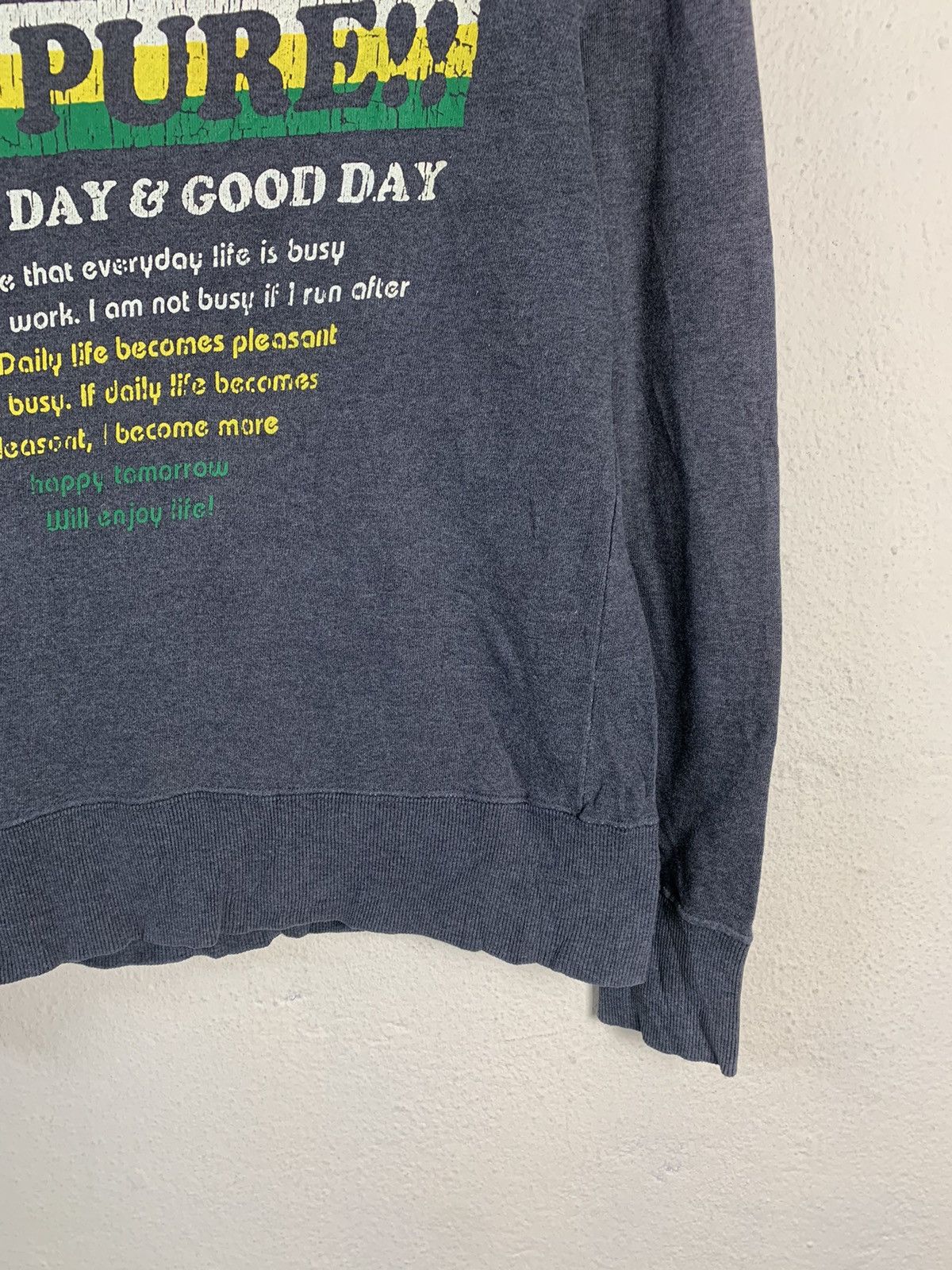 Japanese Brand Peace Mountain Sweatshirt Size US S / EU 44-46 / 1 - 8 Thumbnail