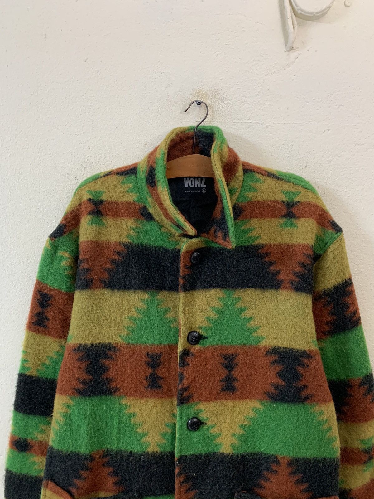 Japanese Brand Vonz Aztec Navajo Design Jacket Size US L / EU 52-54 / 3 - 4 Thumbnail