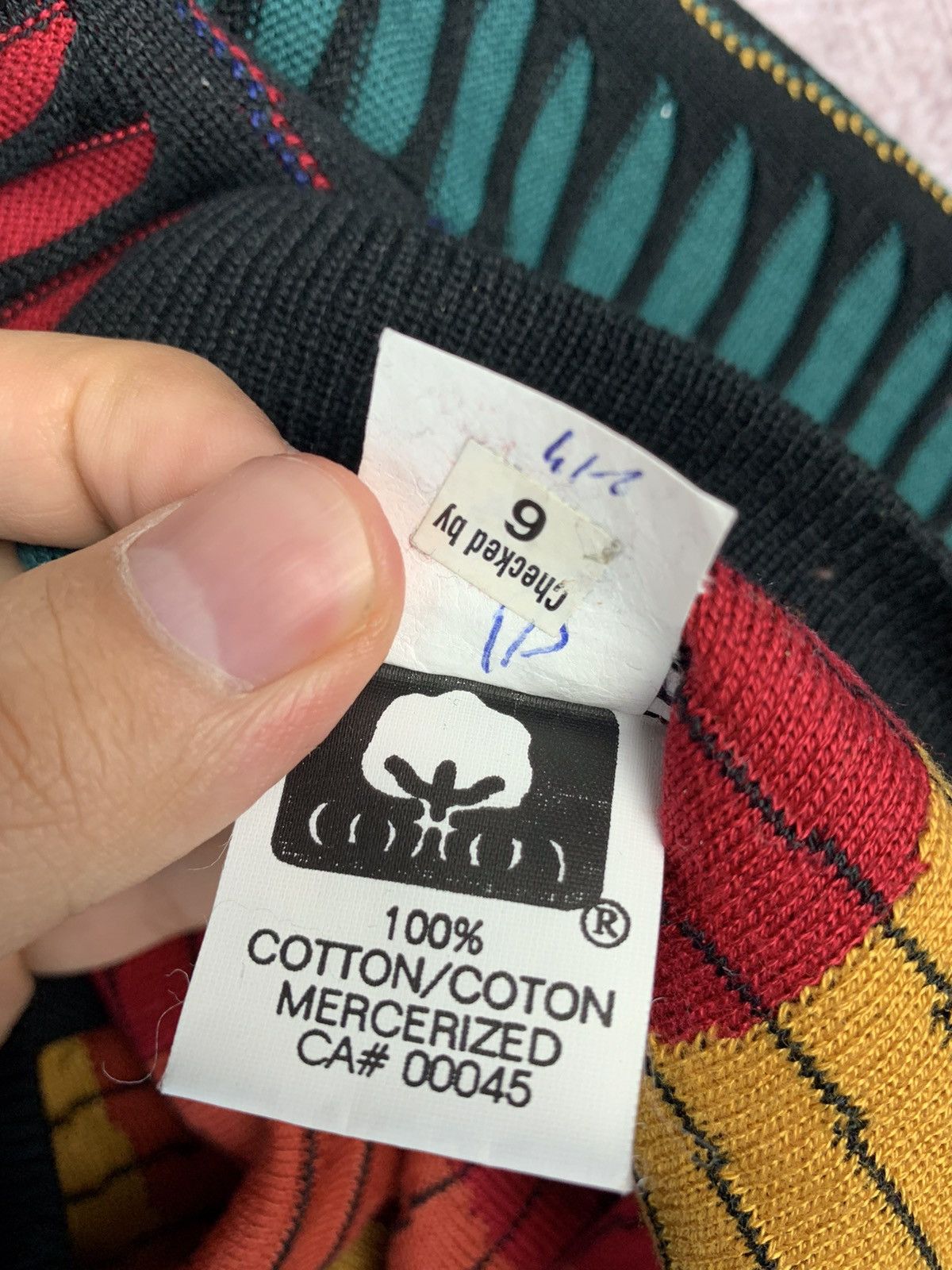 Tundra Vintage 90s Mens Large Coogi Style Textured Biggie Sweater Size US M / EU 48-50 / 2 - 11 Thumbnail