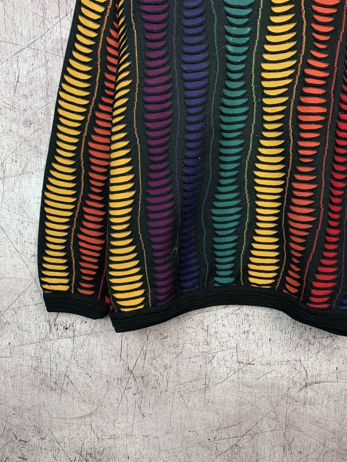 Tundra Vintage 90s Mens Large Coogi Style Textured Biggie Sweater Size US M / EU 48-50 / 2 - 3 Thumbnail