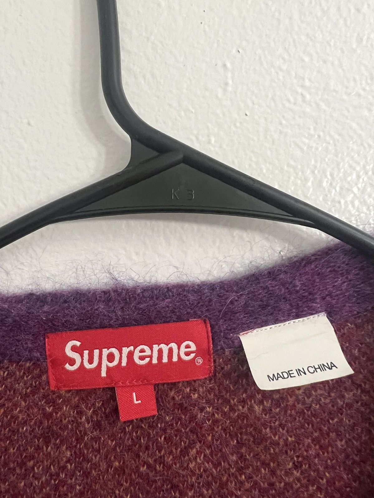 Supreme Supreme Abstract Stripe Cardigan Size US L / EU 52-54 / 3 - 3 Thumbnail