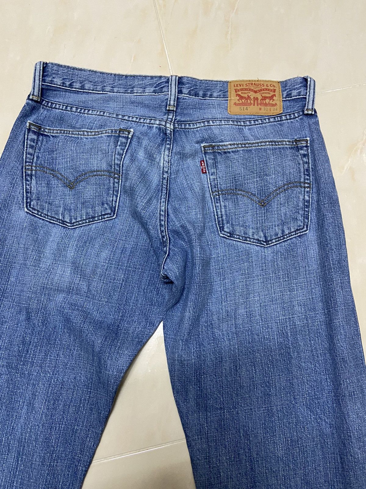 Levi's Vintage 514 Levis Jeans Denim fit W33 straight cut Size US 33 - 6 Thumbnail
