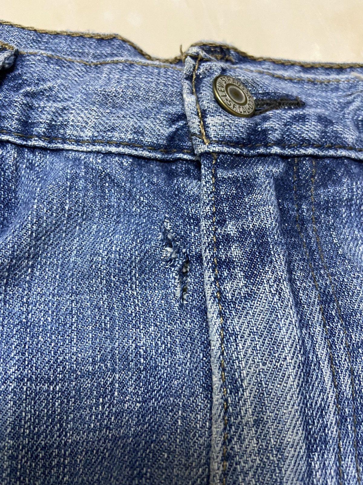 Levi's Vintage 514 Levis Jeans Denim fit W33 straight cut Size US 33 - 13 Thumbnail