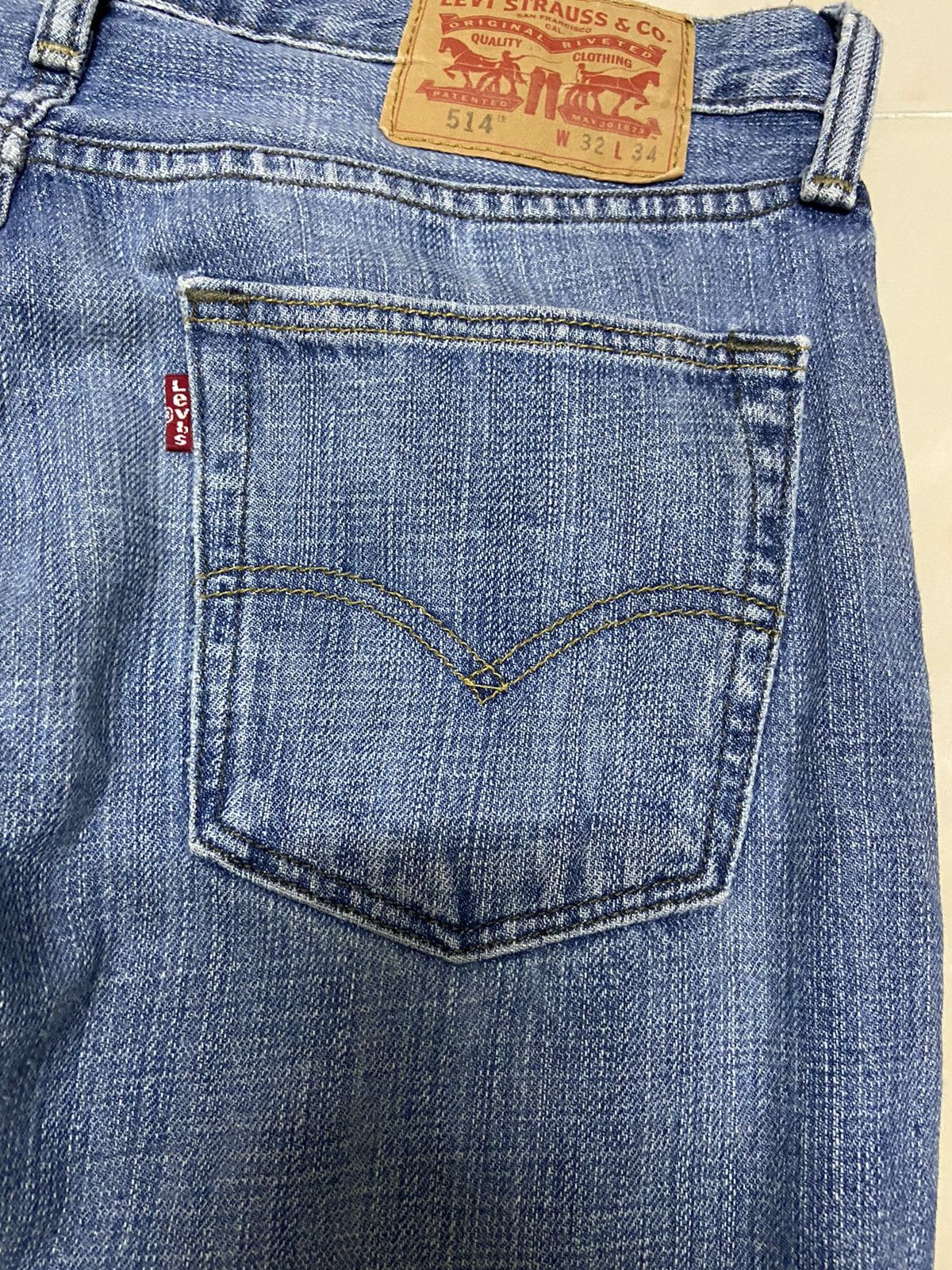 Levi's Vintage 514 Levis Jeans Denim fit W33 straight cut Size US 33 - 7 Thumbnail