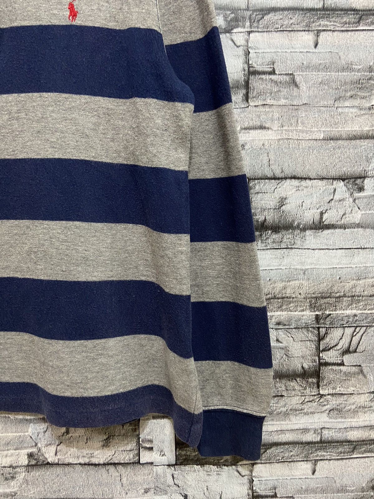 Polo Ralph Lauren Vintage Polo Ralph Lauren stripe sweatshirt size L Size US L / EU 52-54 / 3 - 6 Thumbnail