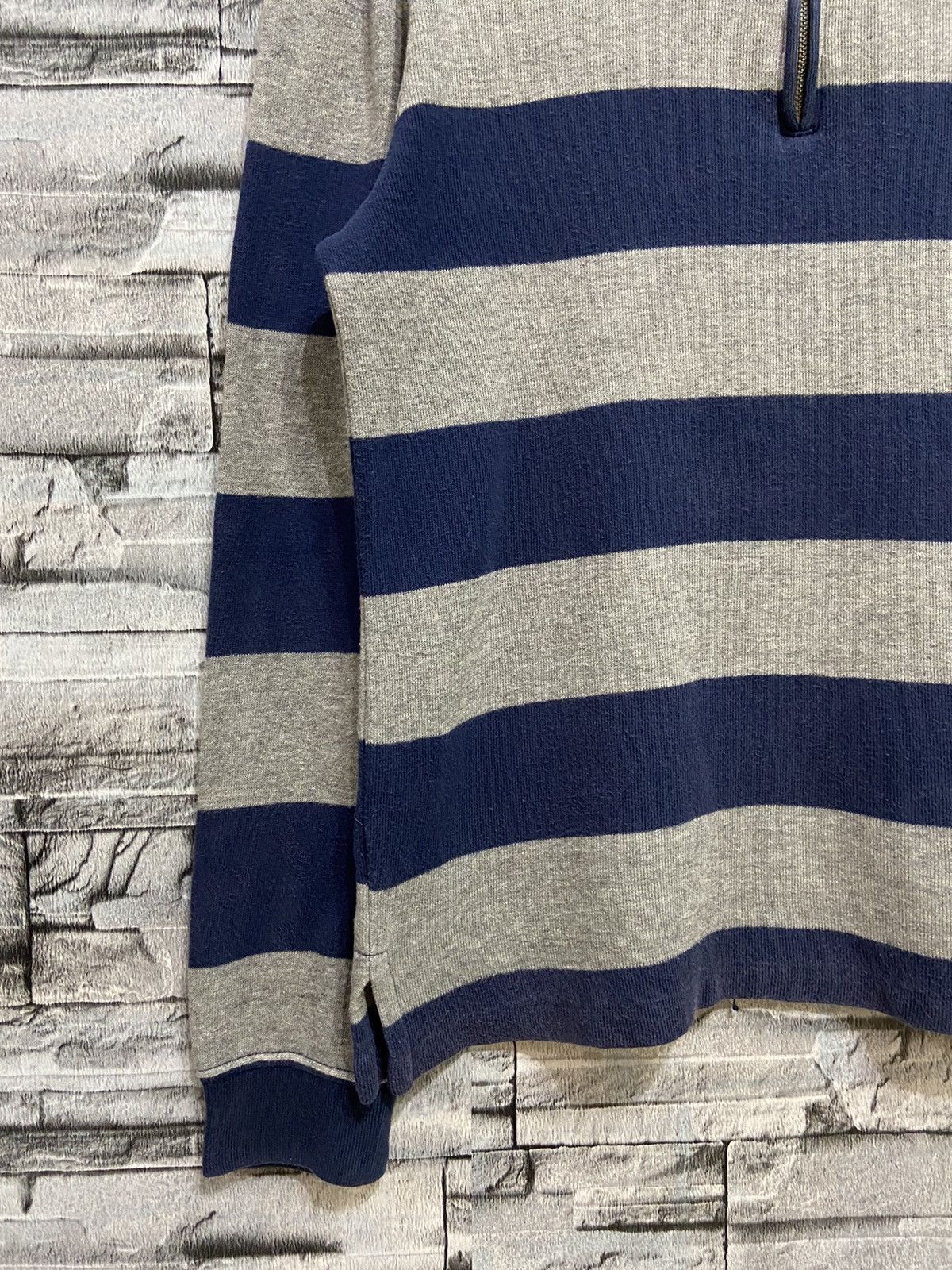 Polo Ralph Lauren Vintage Polo Ralph Lauren stripe sweatshirt size L Size US L / EU 52-54 / 3 - 5 Thumbnail
