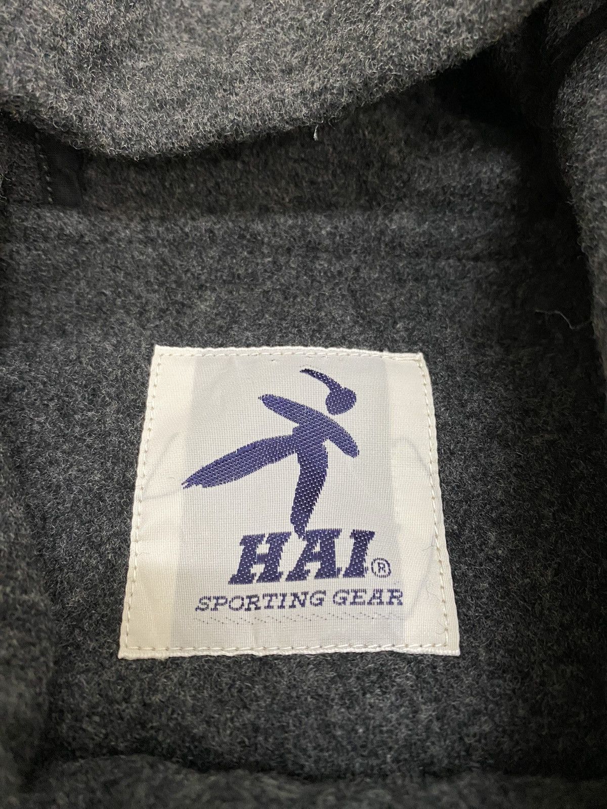 Hai Sporting Gear × Issey Miyake × Vintage Vintage Hai Sporting Gear Issey Miyake Wool Duffle Hoodie Size US L / EU 52-54 / 3 - 5 Thumbnail