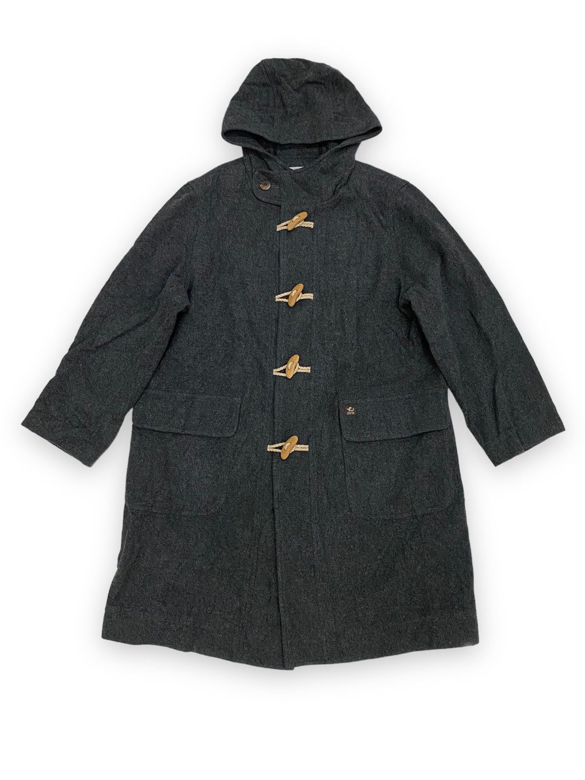 Vintage Hai Sporting Gear Issey Miyake Wool Duffle Hoodie