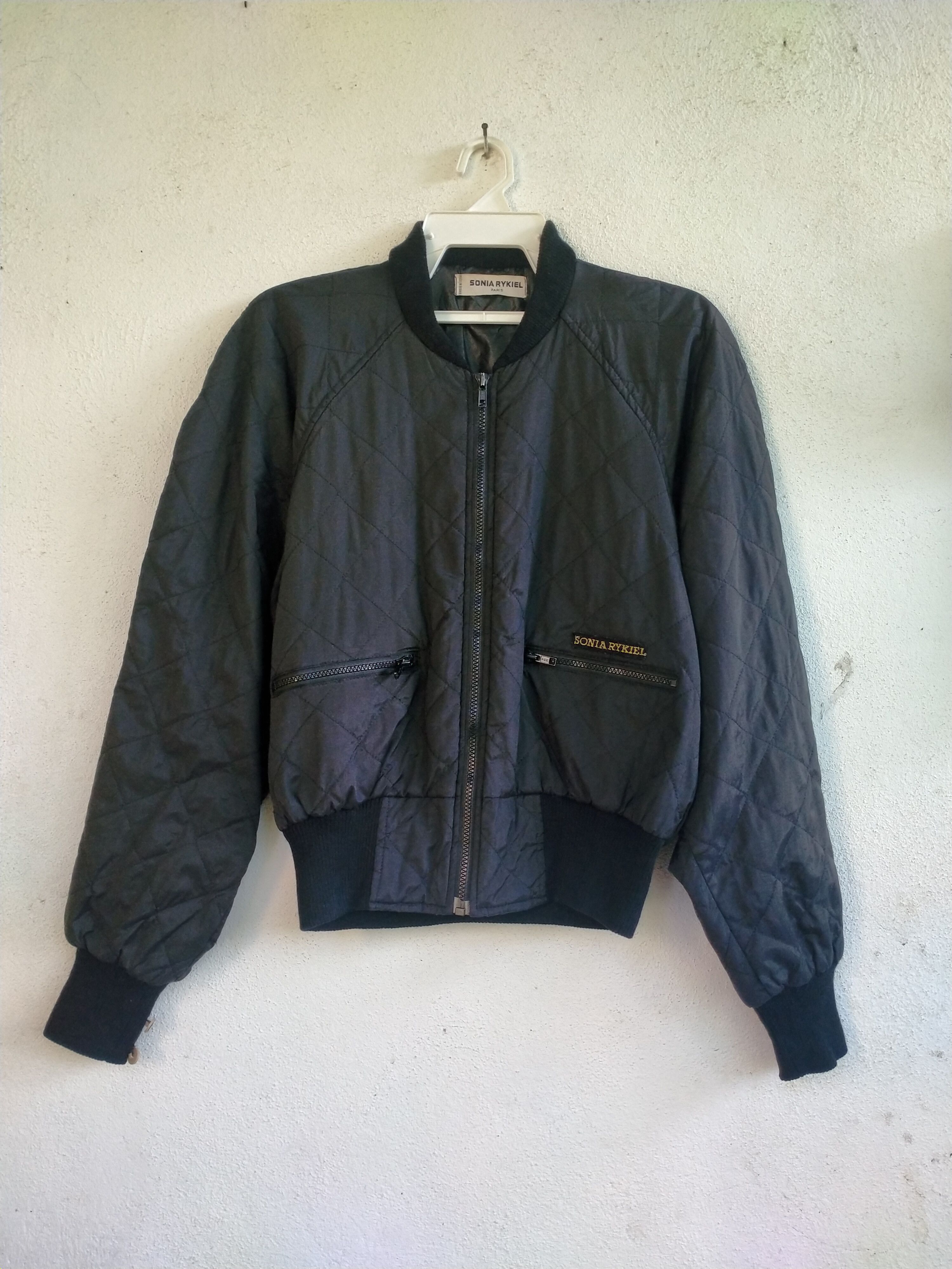 Sonia Rykiel Vintage 90s Sonia Rykiel Paris Bomber Jacket for ladies Size M / US 6-8 / IT 42-44 - 11 Thumbnail