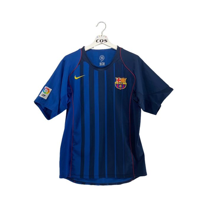 Nike Deco FC Barcelona 2004 2005 Away Football Soccer Jersey Kit | Grailed