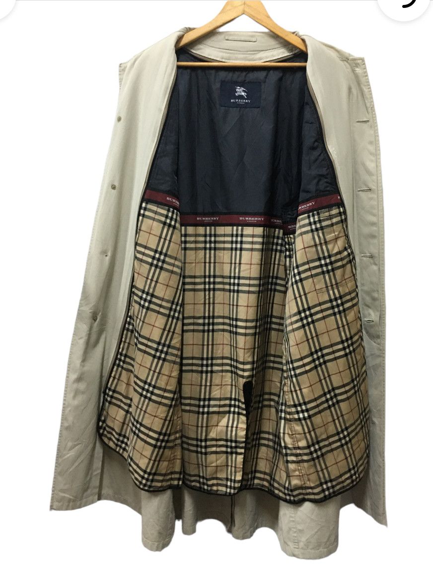 Vintage Burberry London Trench Jacket Very Cool Design