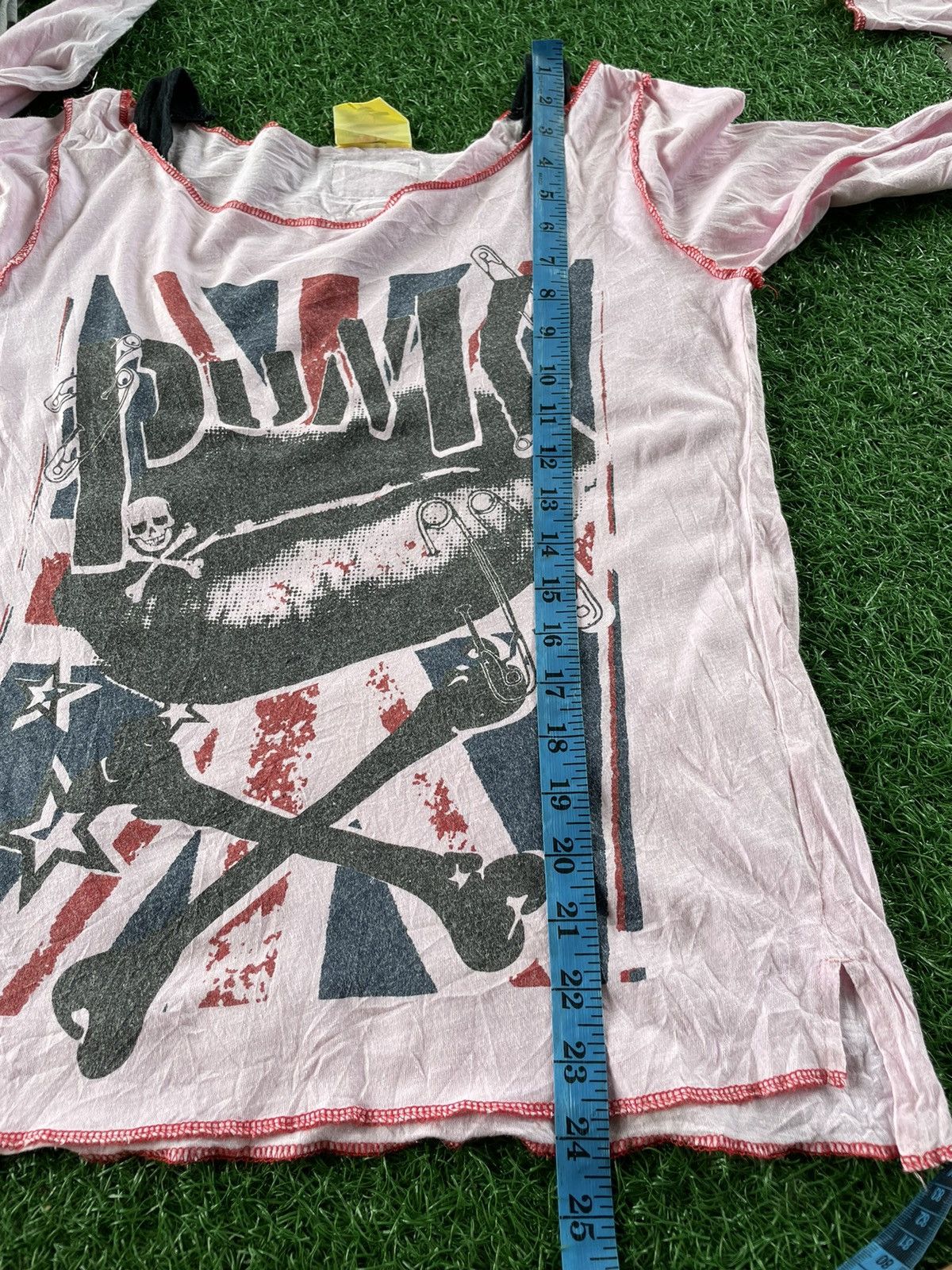 Hysteric Glamour × Japanese Brand ⚡️Super Lover British Skull Punk Long Sleeve Japan Tee Size M / US 6-8 / IT 42-44 - 14 Thumbnail