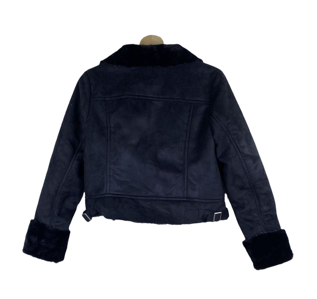 Japanese Brand Vintage Spiral Girl Mohair Fur Lined Coat Jacket Size ONE SIZE - 8 Thumbnail