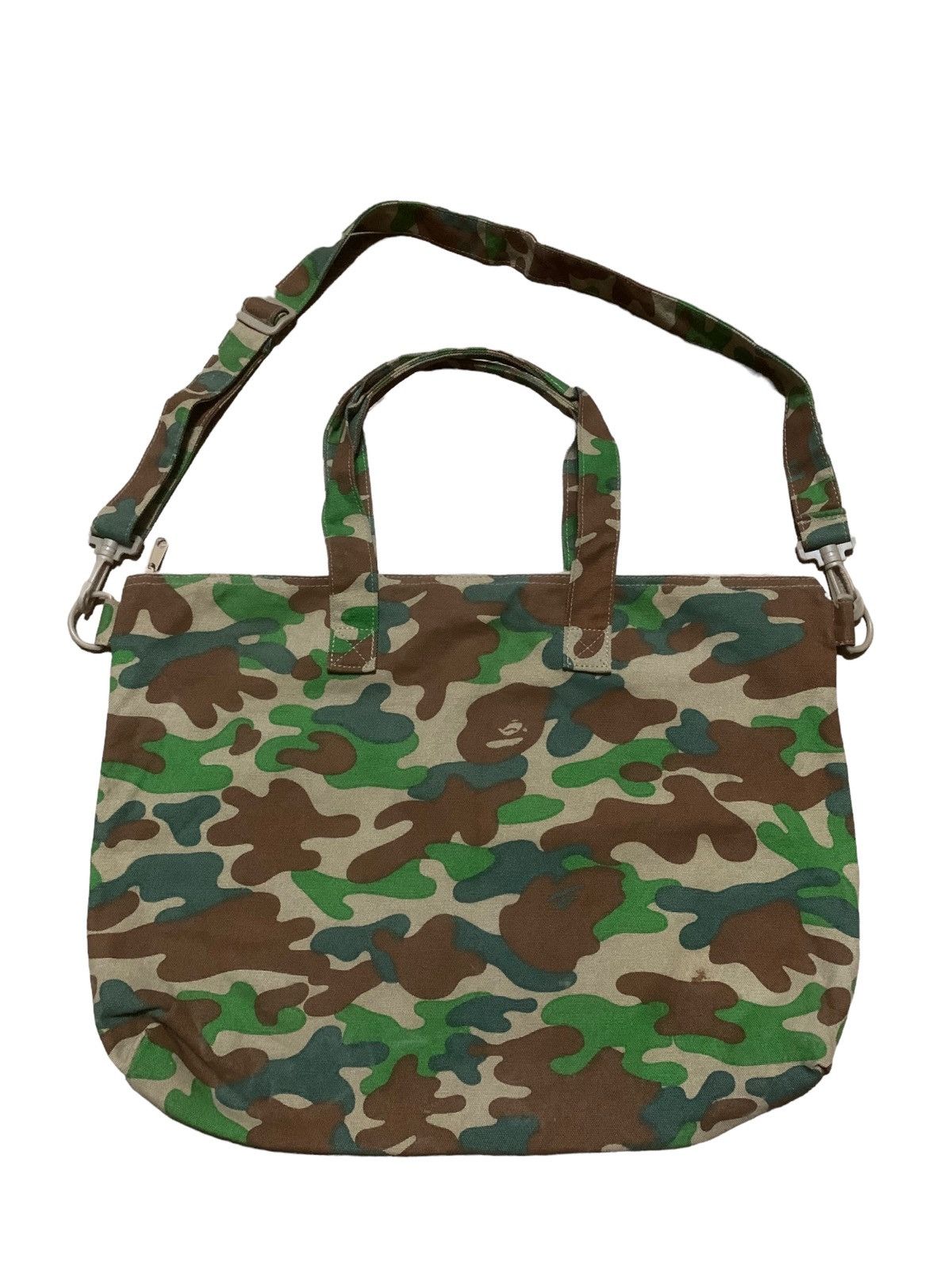 Bape Bape Cotton Tote And Crossbody Utility Bag Size ONE SIZE - 2 Thumbnail
