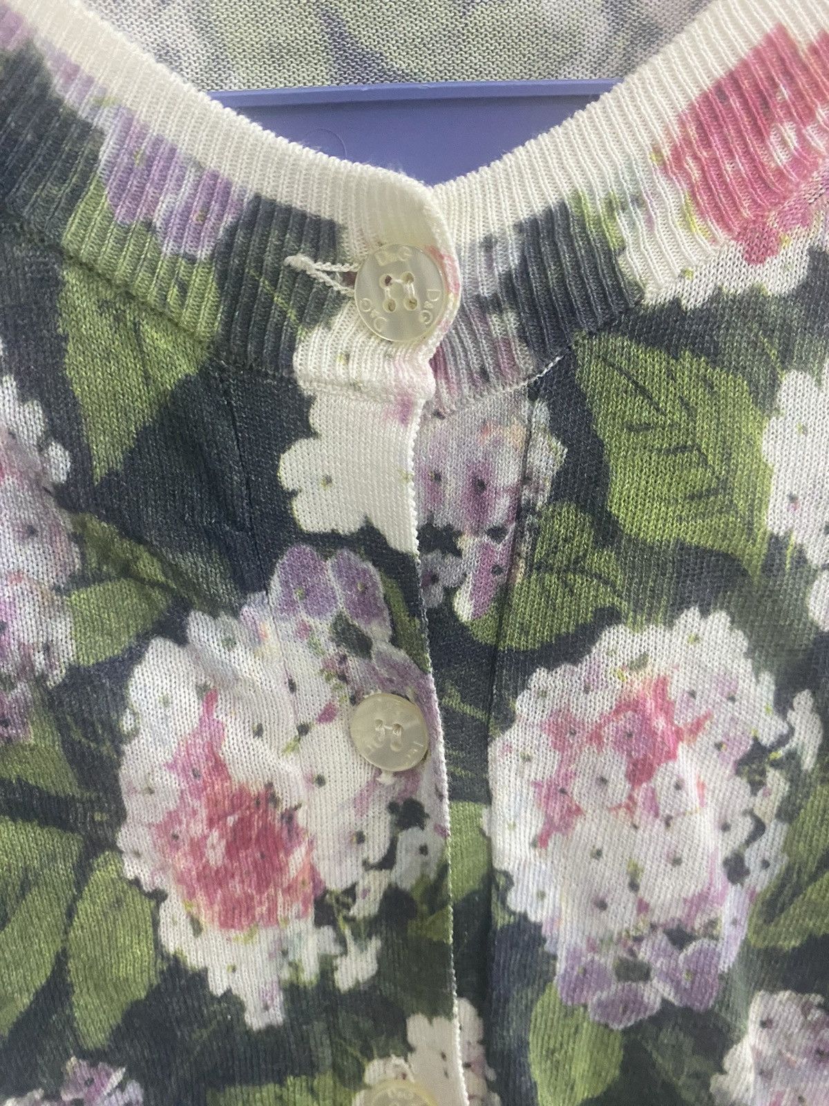 Dolce & Gabbana VINTAGE D&G DOLCE GABBANA FLORAL CARDIGAN SIZE 40 Size S / US 4 / IT 40 - 3 Thumbnail