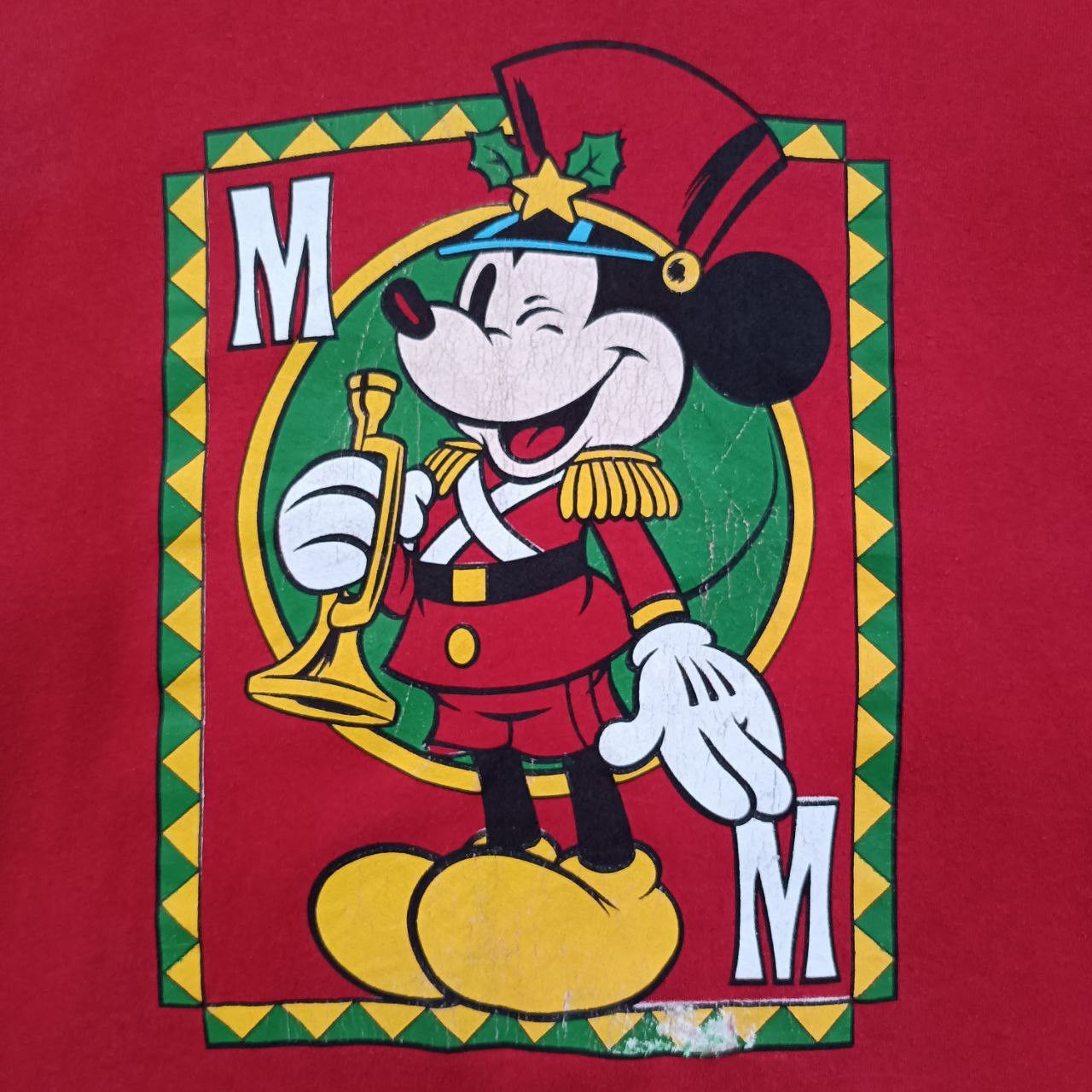 Mickey Mouse × Vintage Vintage Mickey mouse & Co Christmas Sweatshirt Size US XL / EU 56 / 4 - 2 Thumbnail