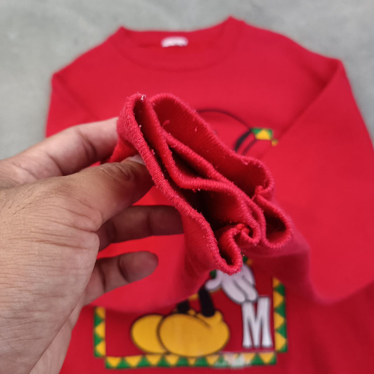 Mickey Mouse × Vintage Vintage Mickey mouse & Co Christmas Sweatshirt Size US XL / EU 56 / 4 - 4 Thumbnail