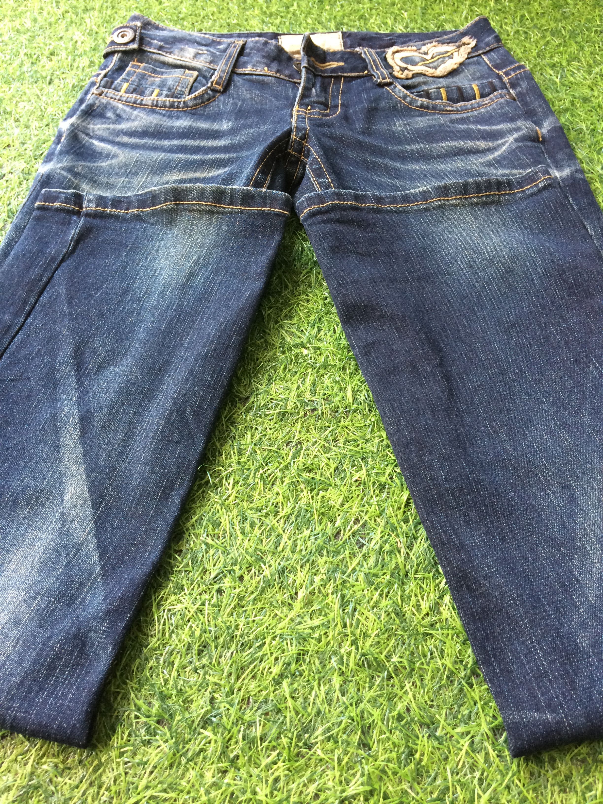 Designer × Japanese Brand Lolita Exotic Vintage Denim Jeans #D-151 Size 26" / US 2 / IT 38 - 5 Thumbnail