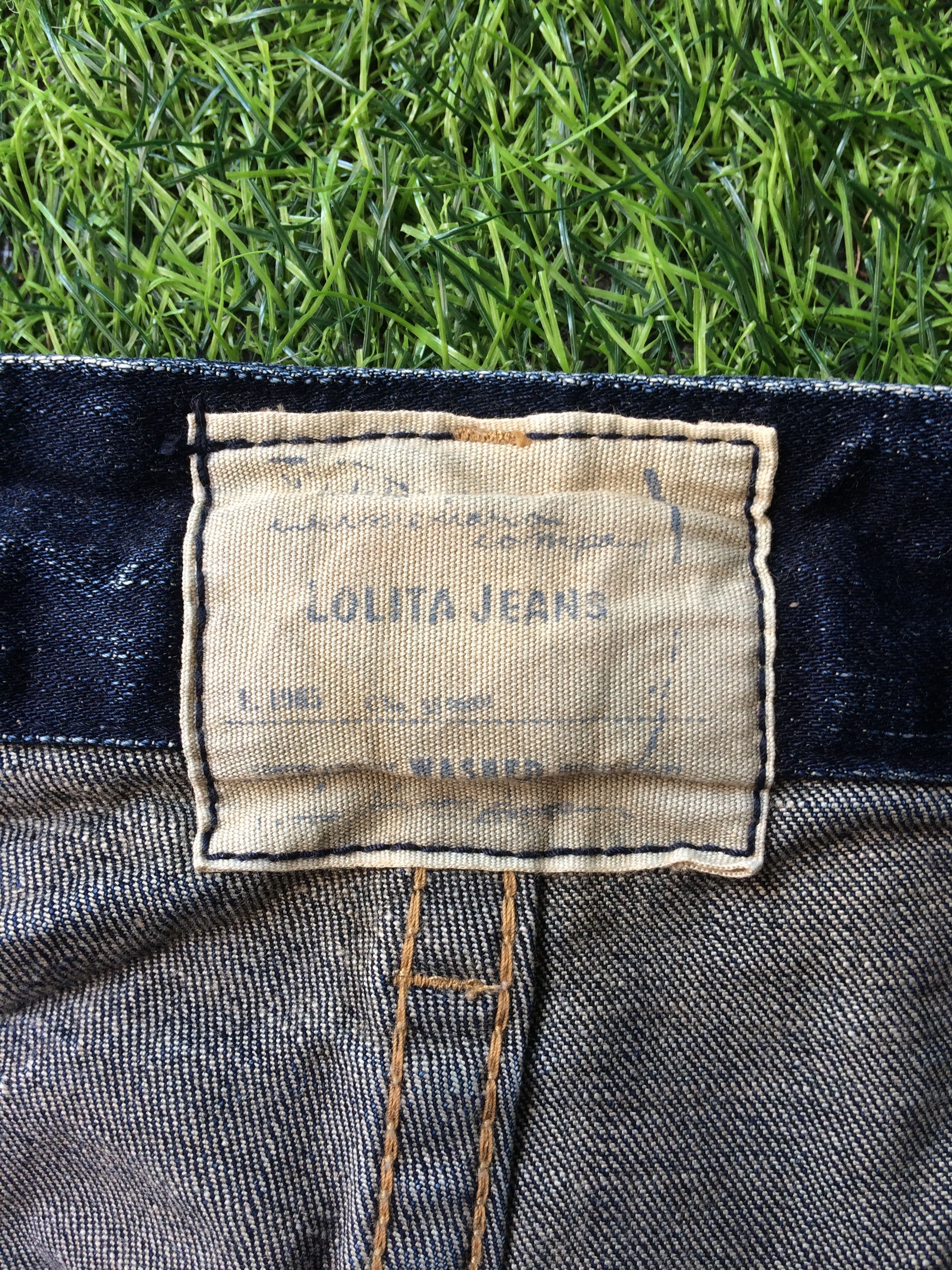 Designer × Japanese Brand Lolita Exotic Vintage Denim Jeans #D-151 Size 26" / US 2 / IT 38 - 10 Thumbnail