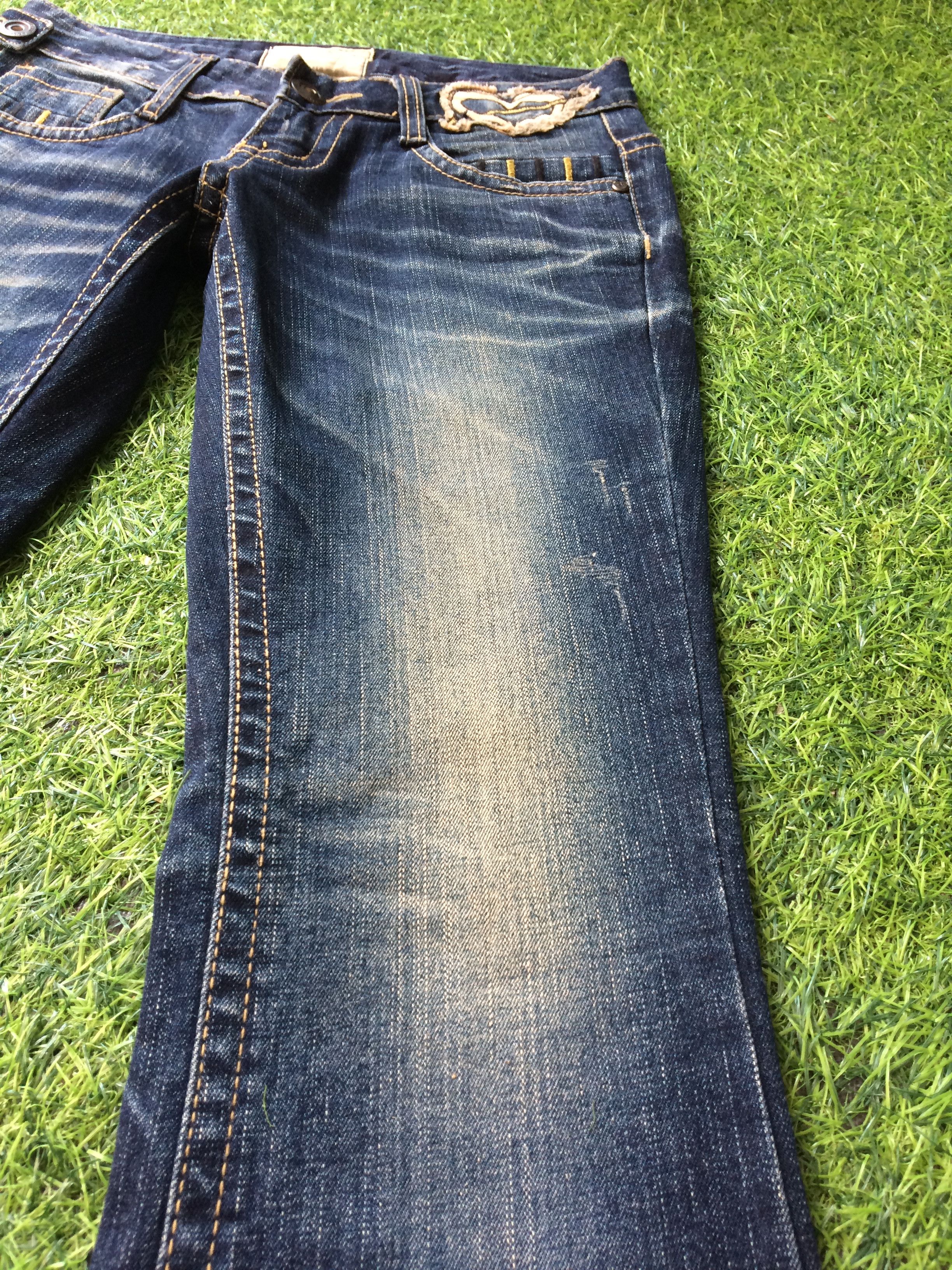 Designer × Japanese Brand Lolita Exotic Vintage Denim Jeans #D-151 Size 26" / US 2 / IT 38 - 6 Thumbnail