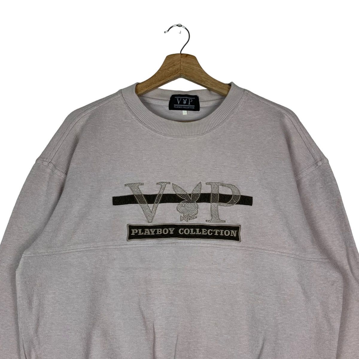 Playboy PLAYBOY SWEATSHIRT SPELLOUT EMBROIDERY Size US L / EU 52-54 / 3 - 3 Thumbnail