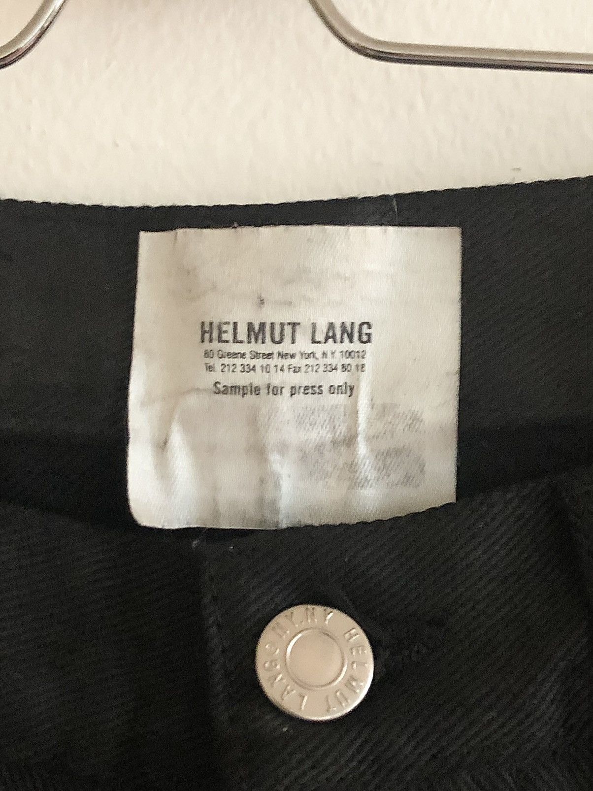 Helmut Lang AW 2002 Press Sample Bondage Strap Jeans Size US 29 - 3 Thumbnail