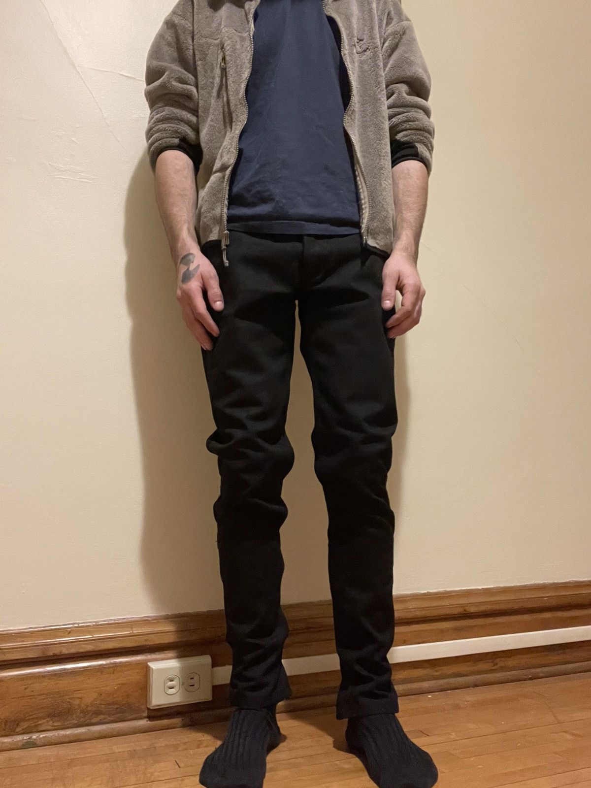 Helmut Lang AW 2002 Press Sample Bondage Strap Jeans Size US 29 - 14 Thumbnail