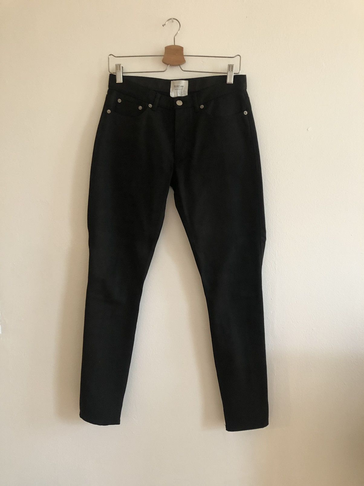 Helmut Lang AW 2002 Press Sample Bondage Strap Jeans Size US 29 - 2 Thumbnail