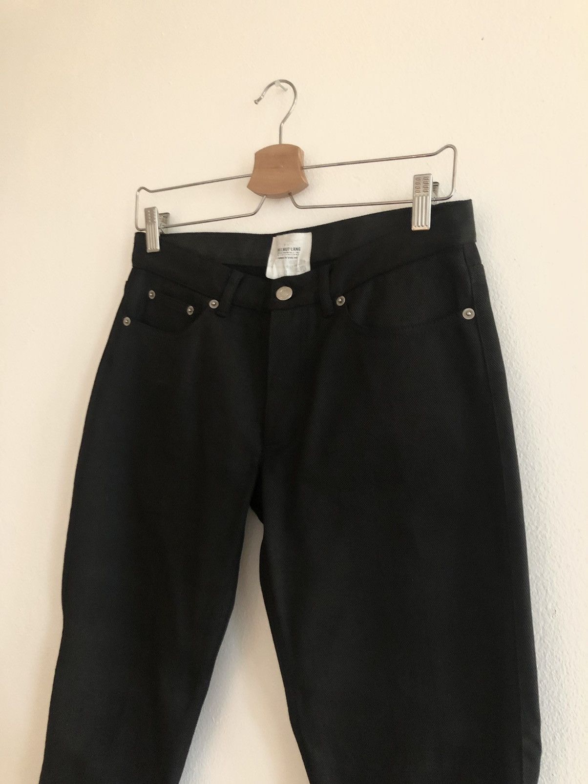 Helmut Lang AW 2002 Press Sample Bondage Strap Jeans Size US 29 - 12 Thumbnail